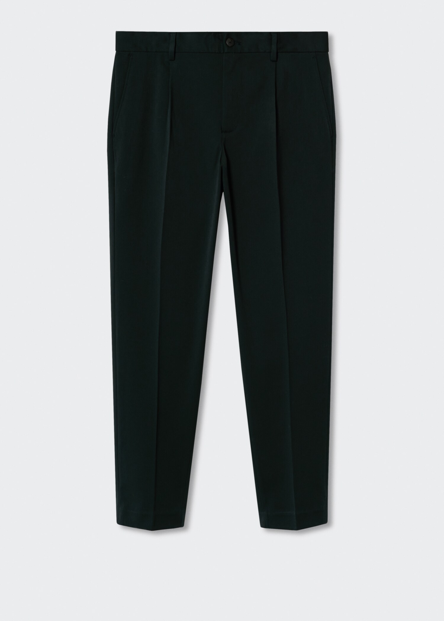 Cotton pleated trousers - Article without model