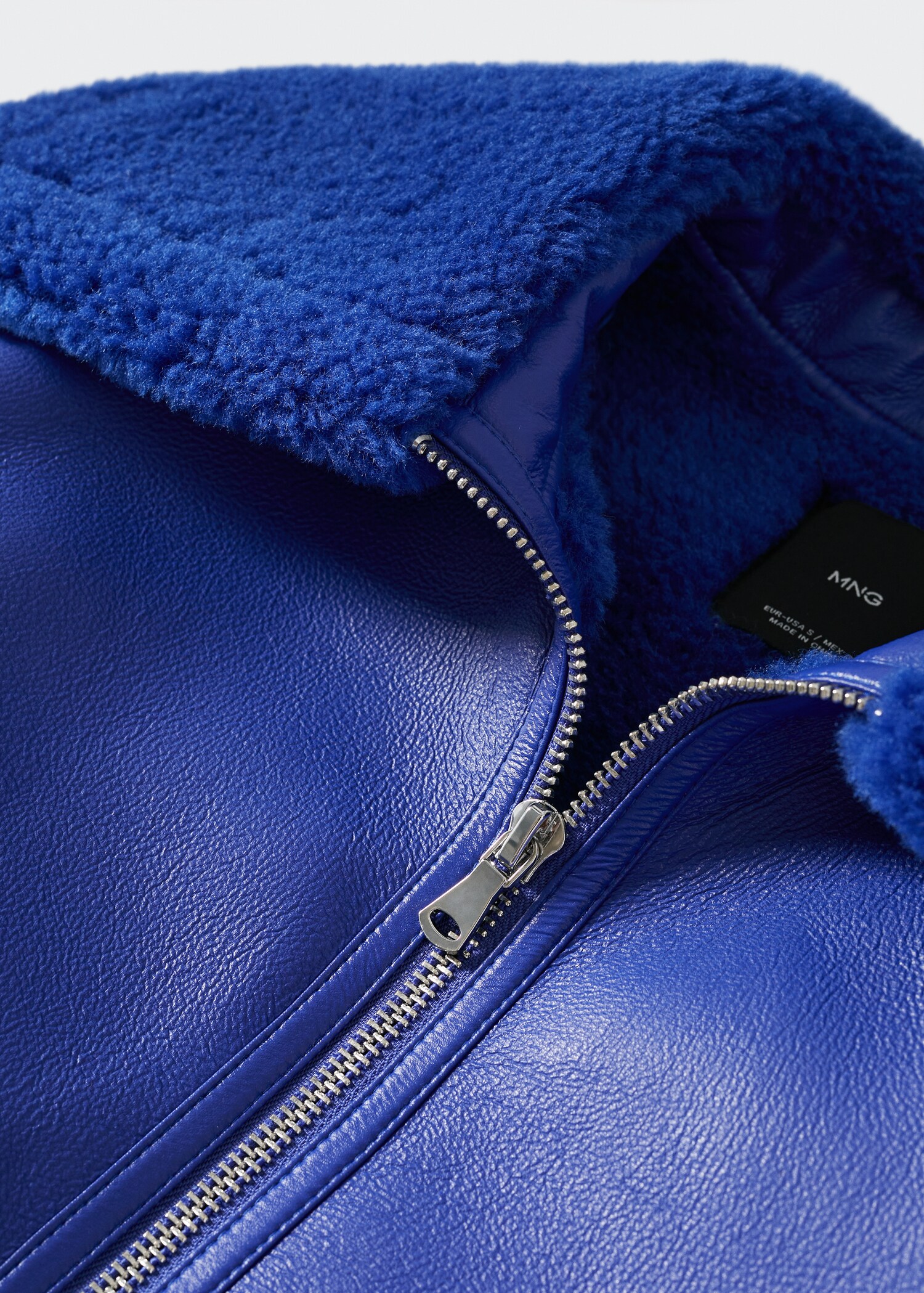 Faux shearling-lined coat - Details of the article 8