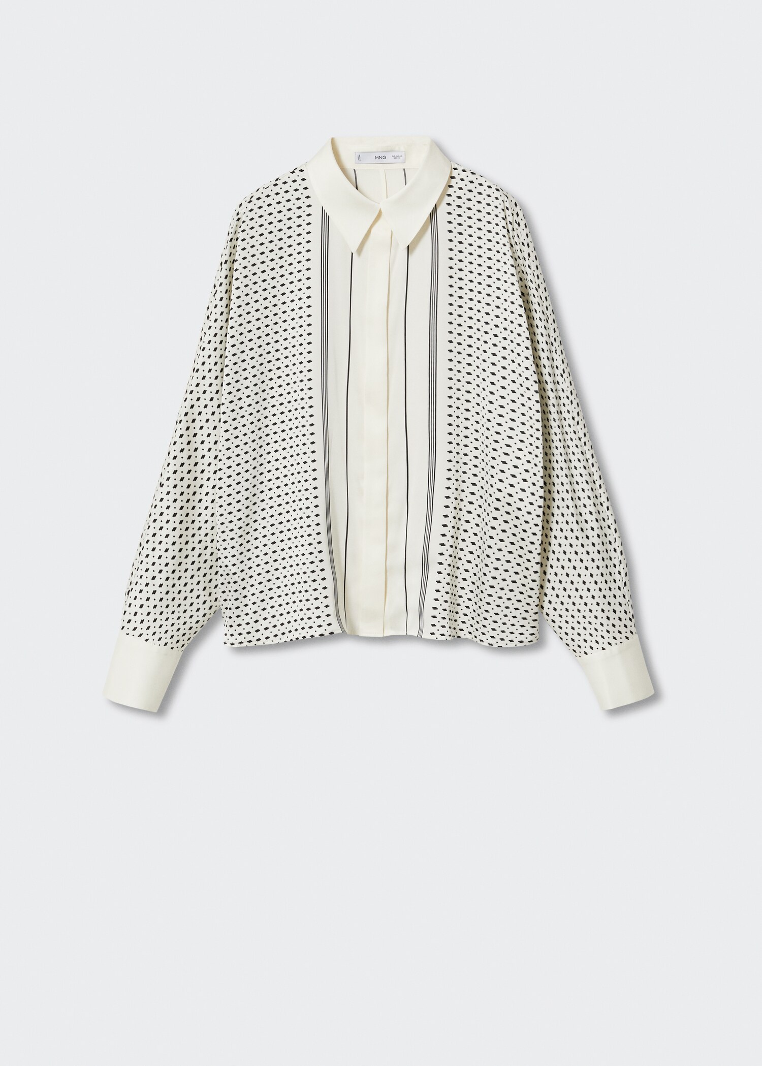 Geometric print shirt - Article without model