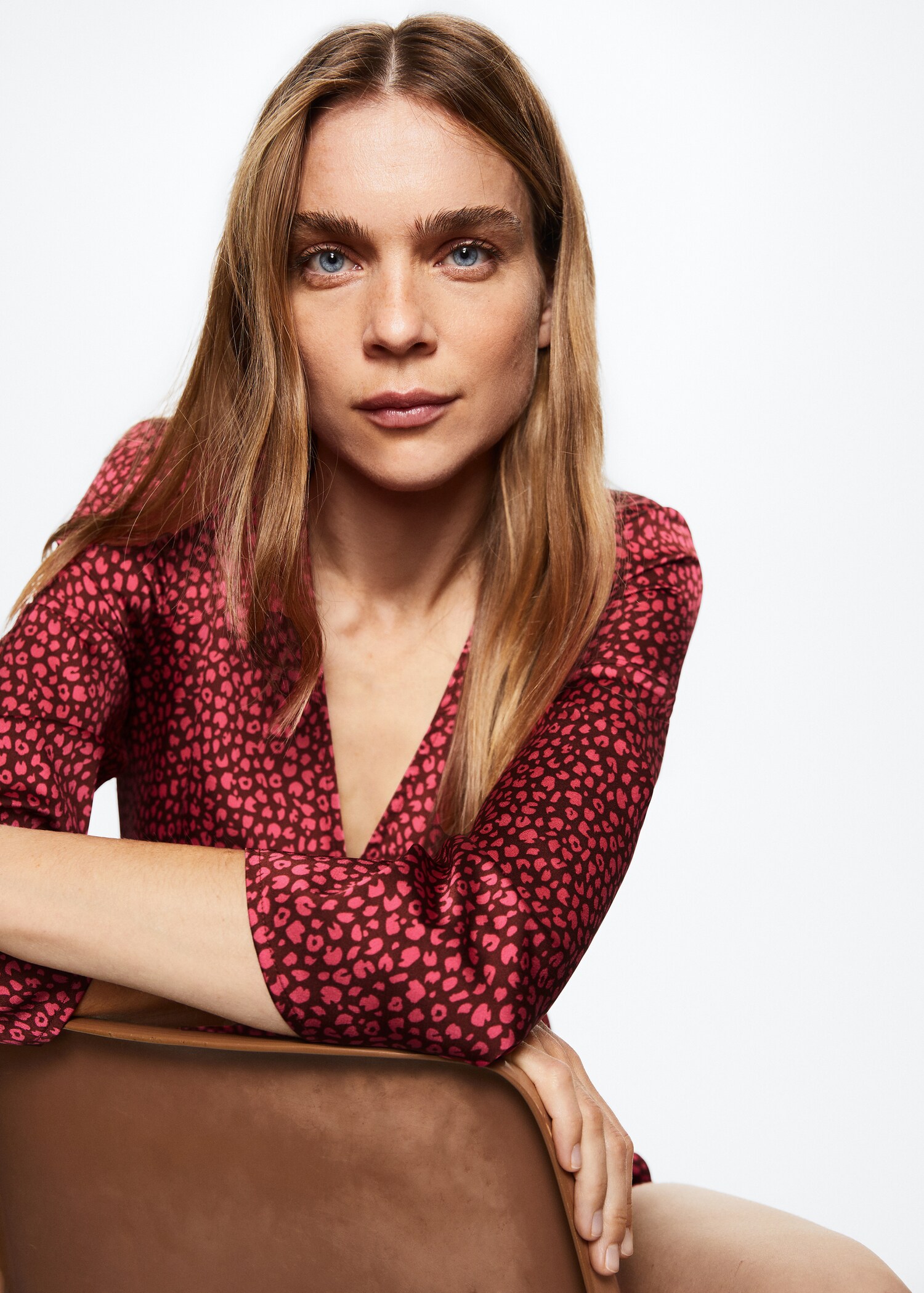Jurk met animal print - Detail van het artikel 4