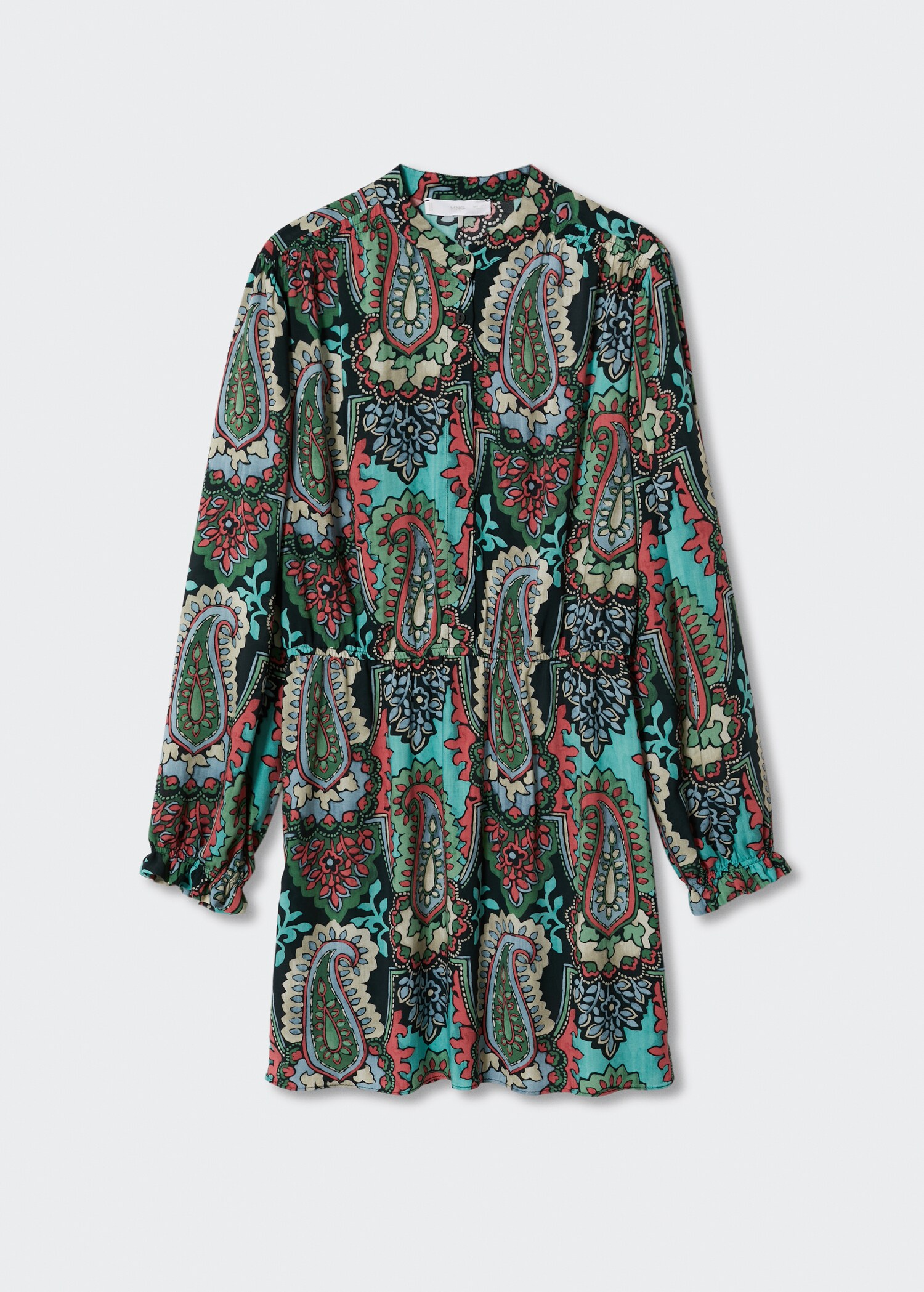 Jurk met paisleyprint - Artikel zonder model