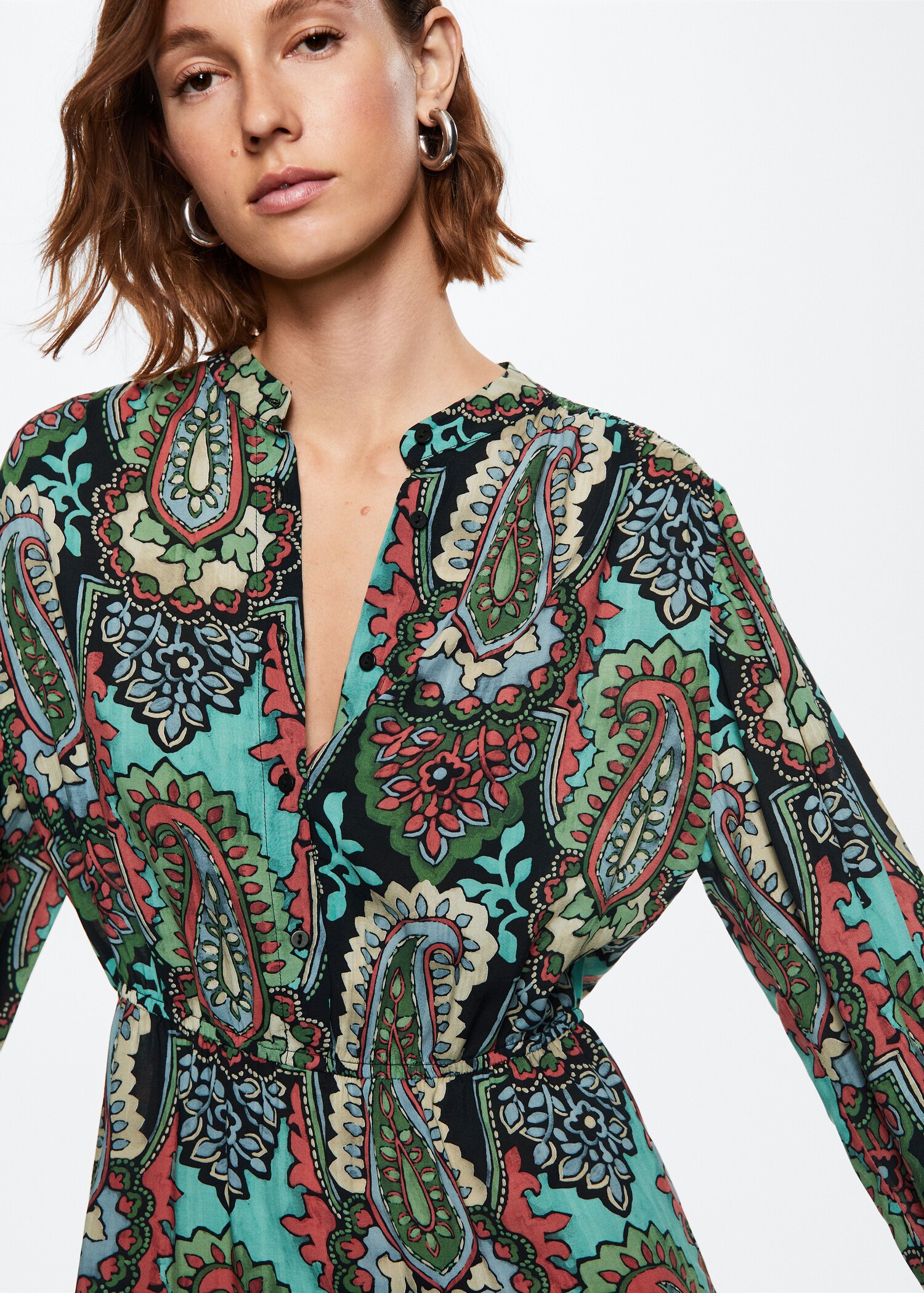 Jurk met paisleyprint - Detail van het artikel 1