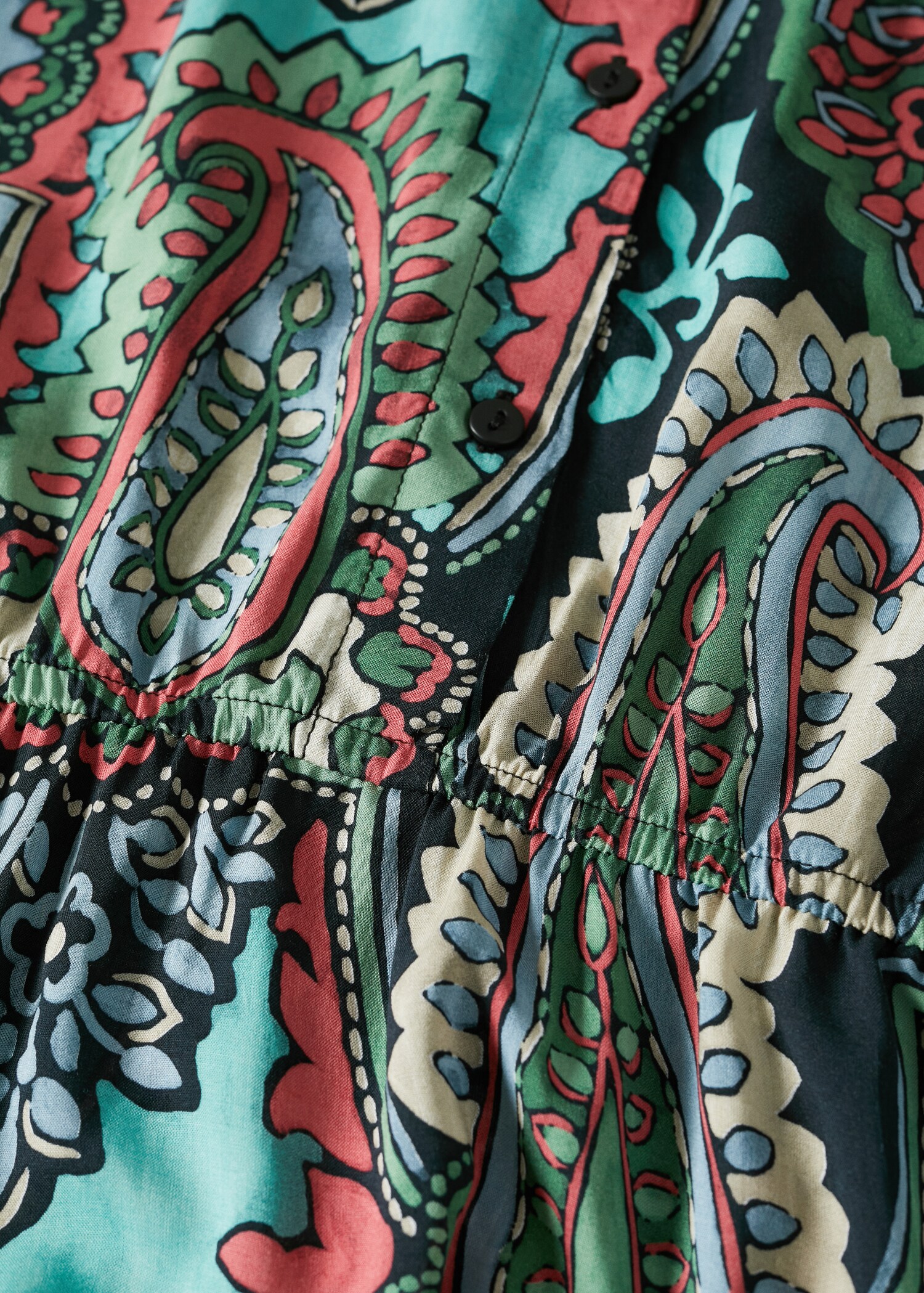 Jurk met paisleyprint - Detail van het artikel 8