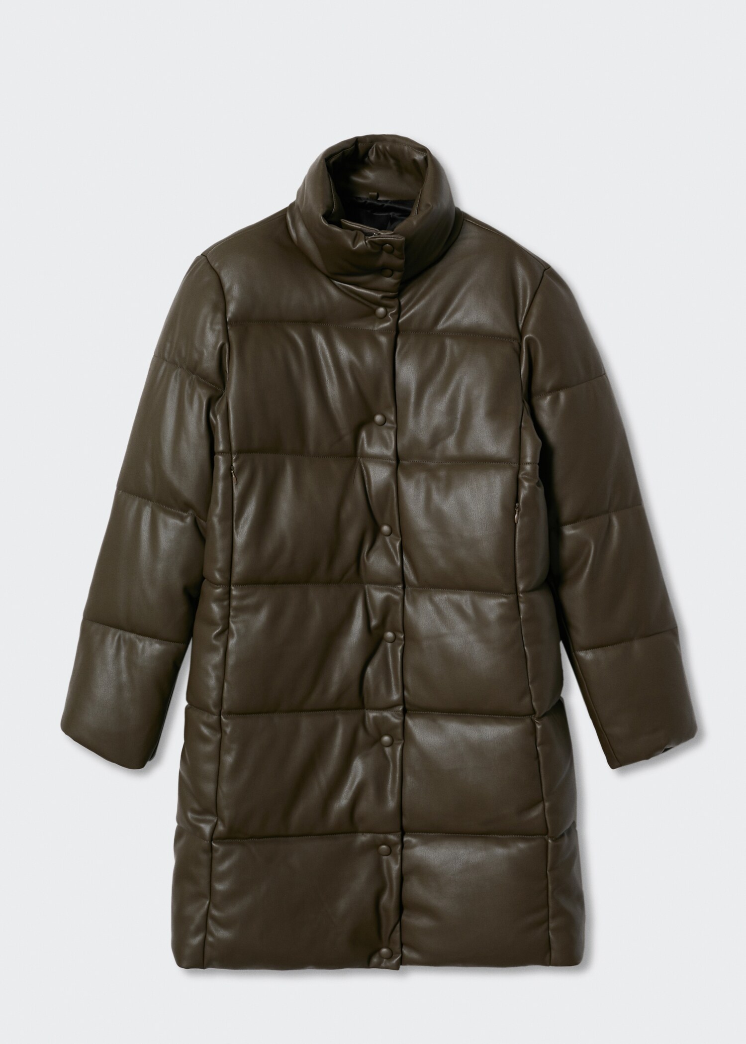 Anorak acolchado efecto piel - Artículo sin modelo