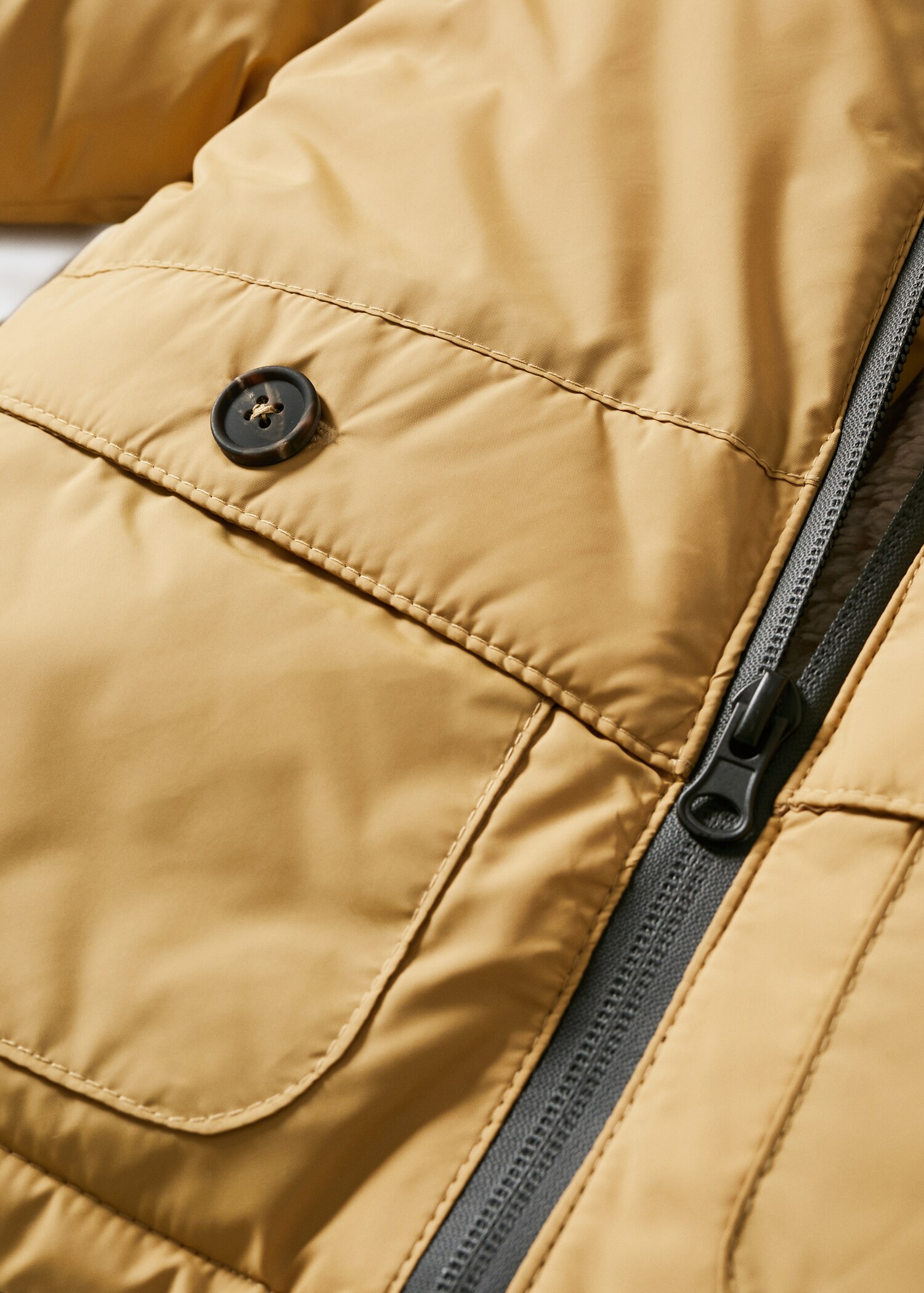 Anorak acolchado interior borreguito - Detalle del artículo 0