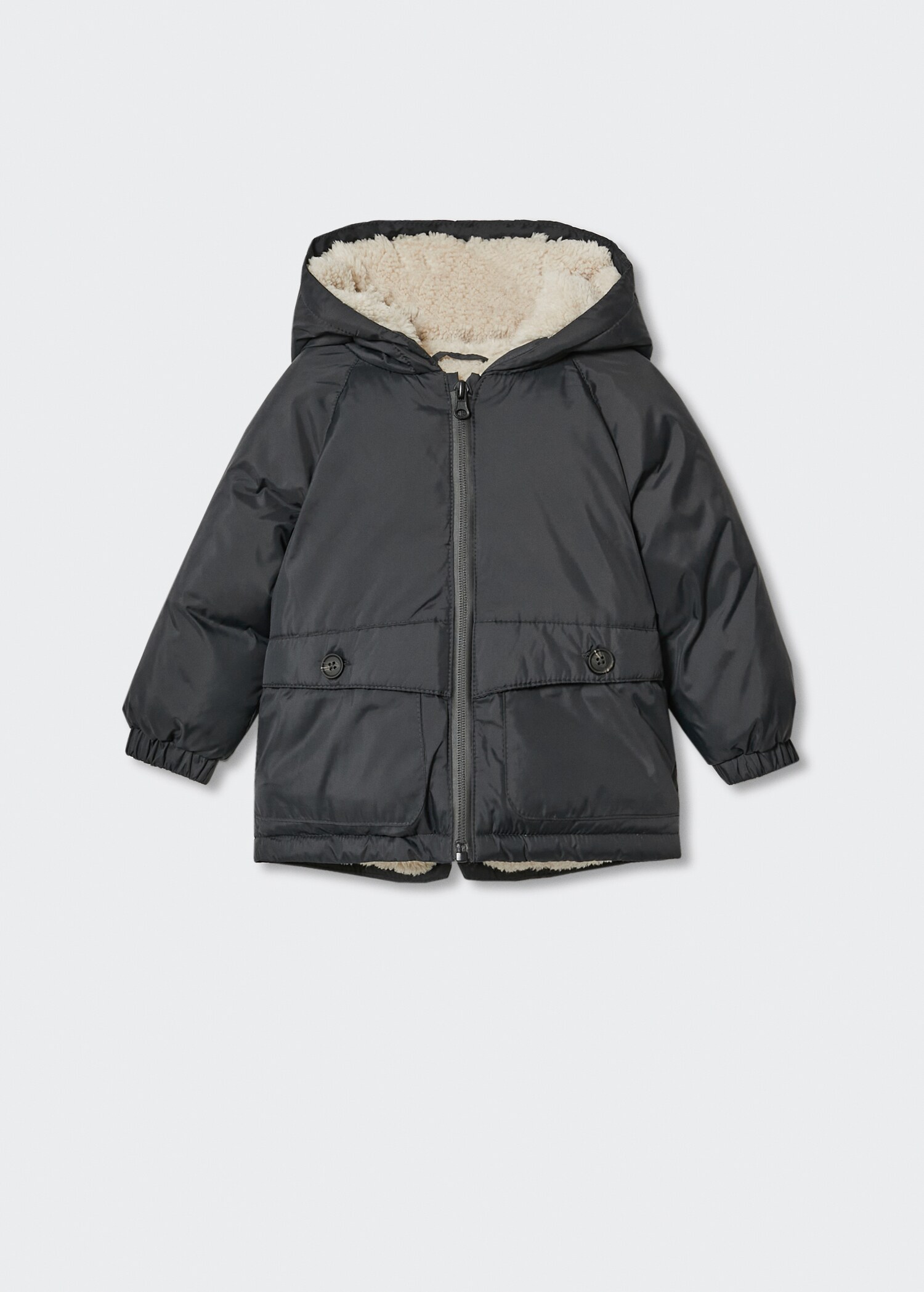 Anorak acolchado interior borreguito - Artículo sin modelo