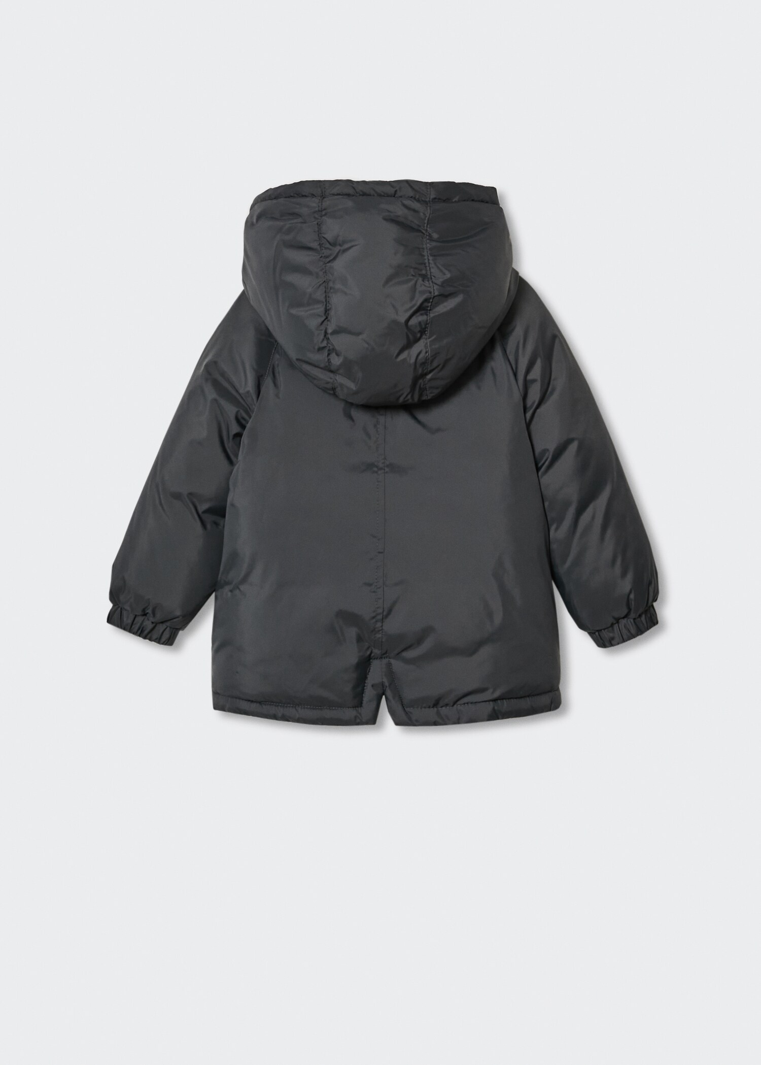 Anorak acolchado interior borreguito - Reverso del artículo