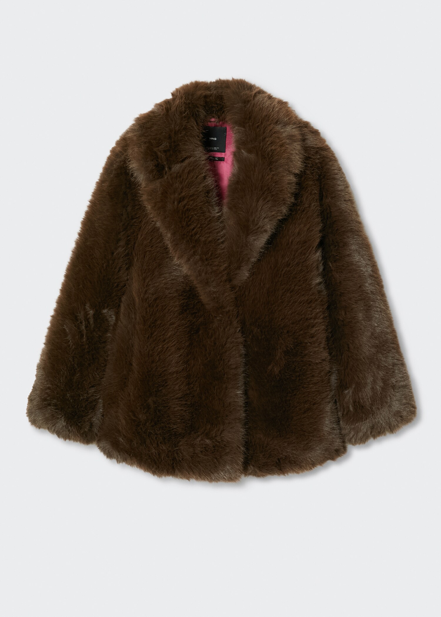 Abrigo pelo oversize - Artículo sin modelo