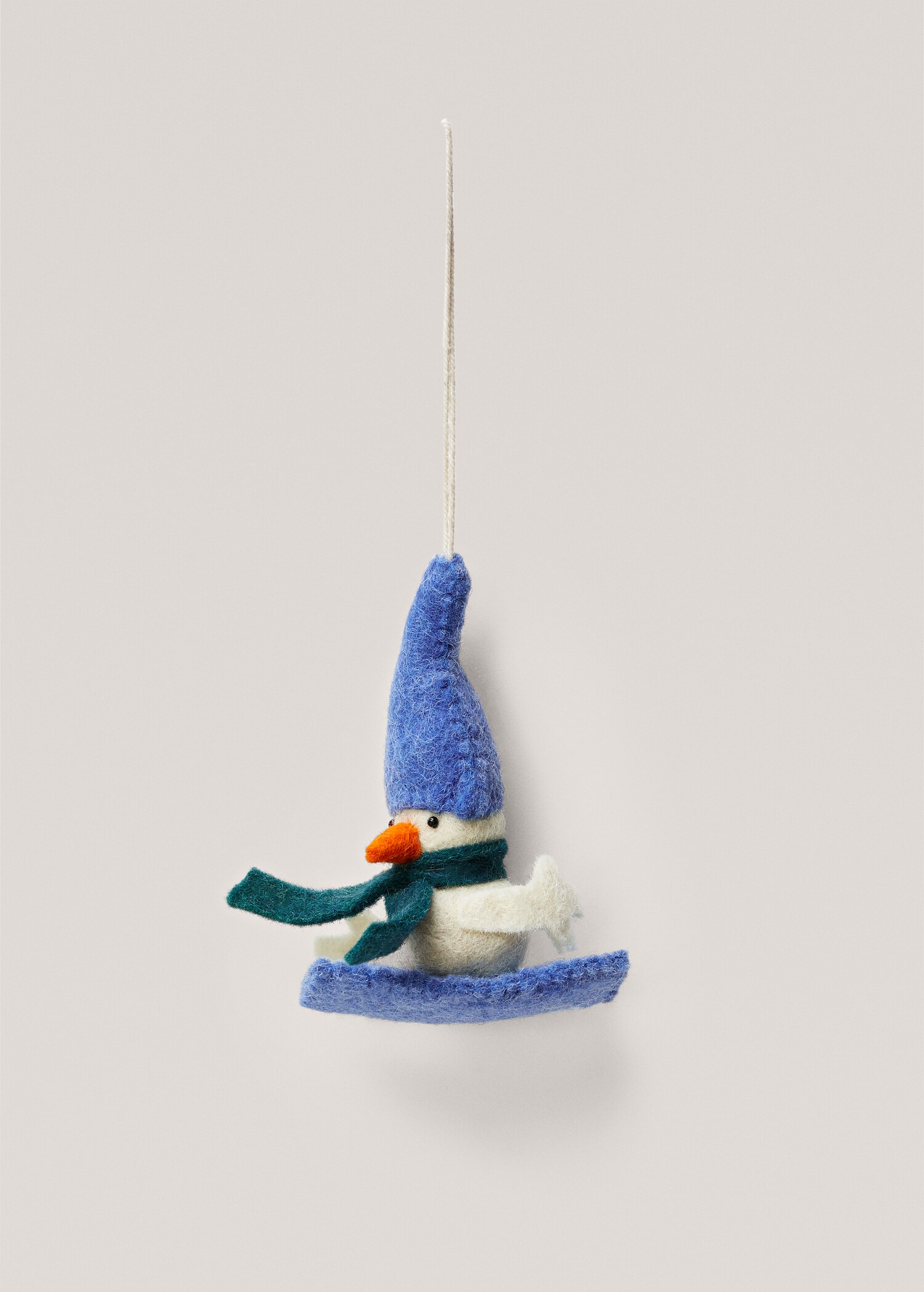 Skier snowman ornament - Article without model