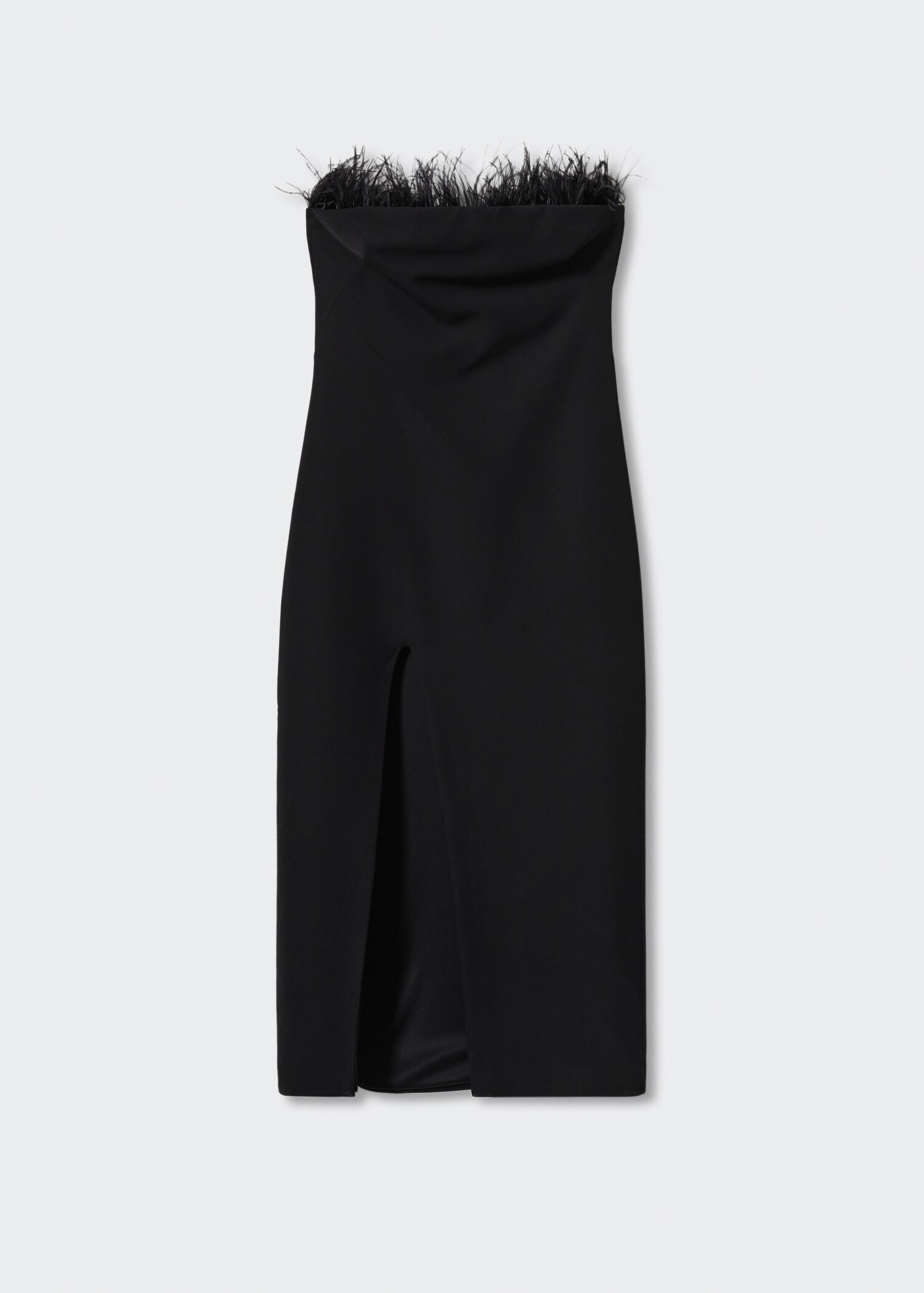 Feather-detail dress - Article without model