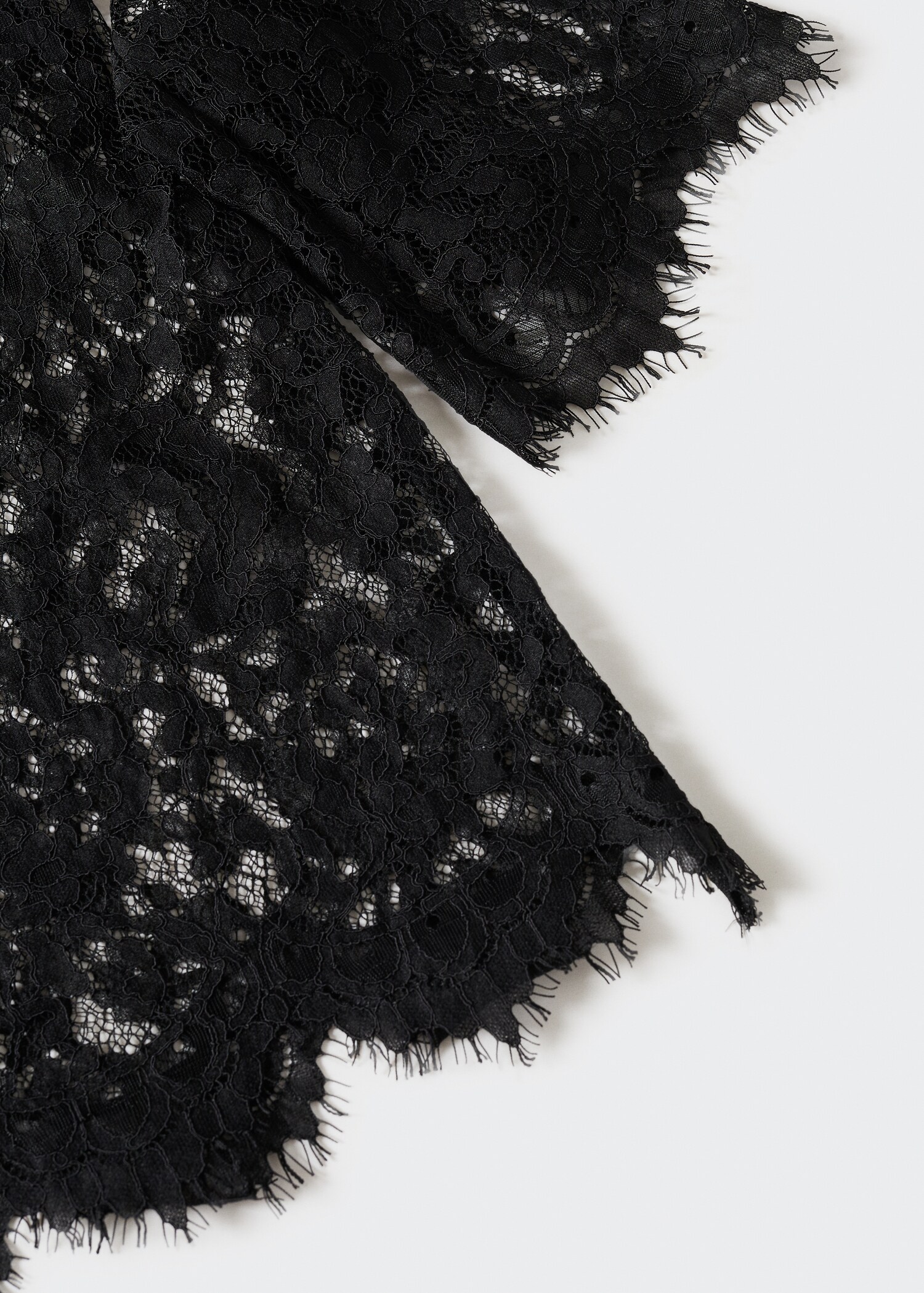 Guipure short dress - Details of the article 8