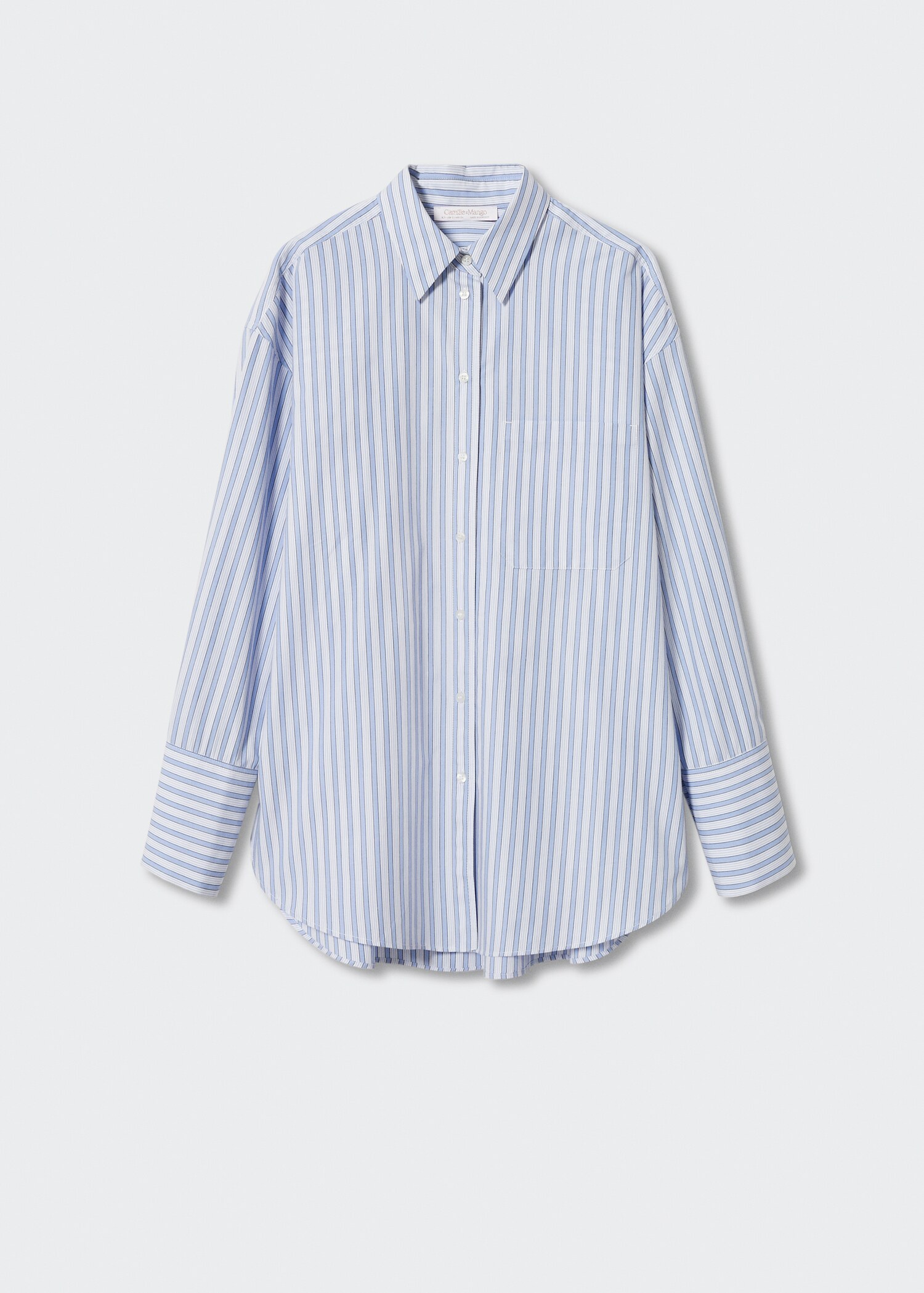 Striped cotton shirt - Article without model