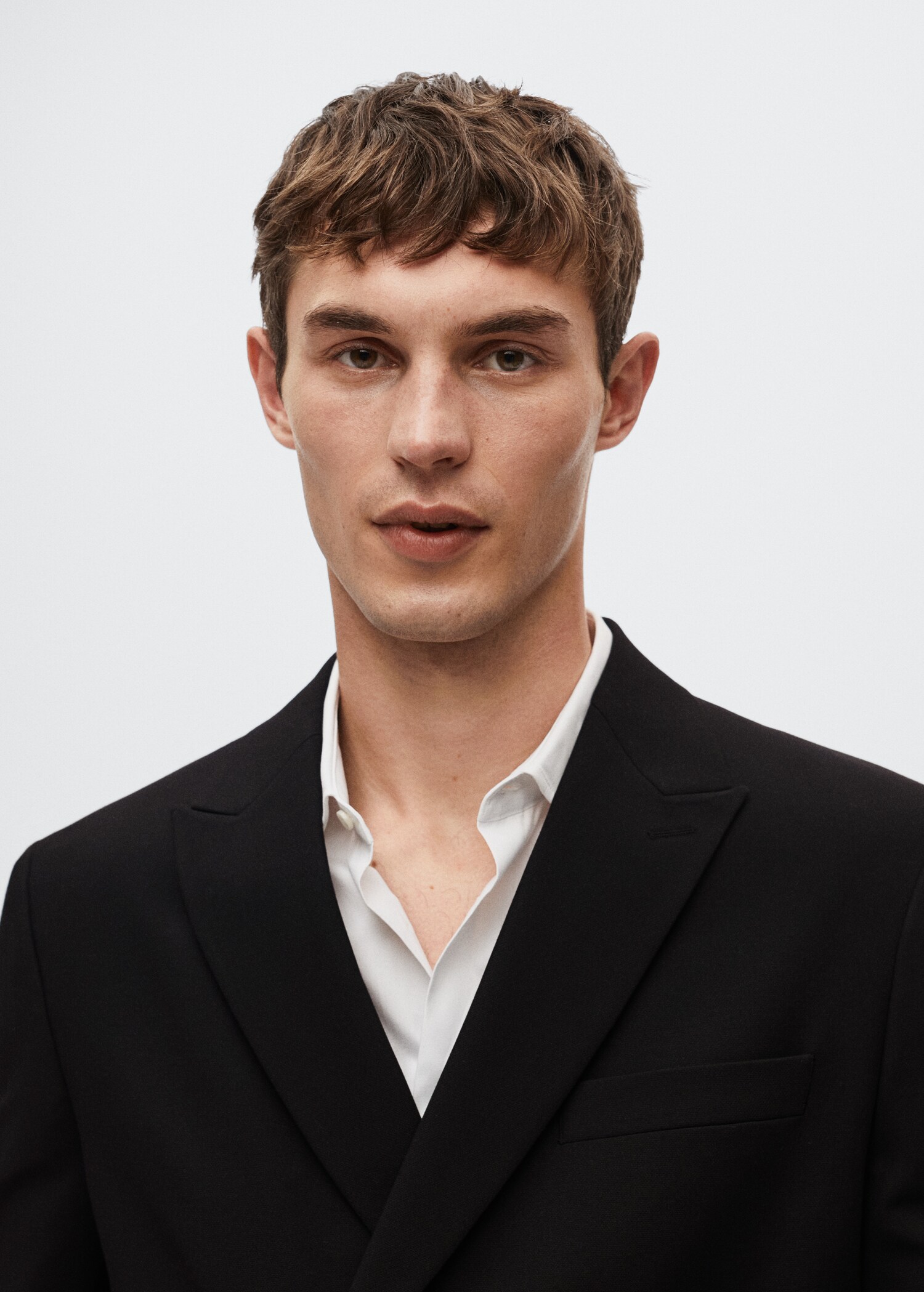 Veste costume slim fit croisée - Détail de l'article 1