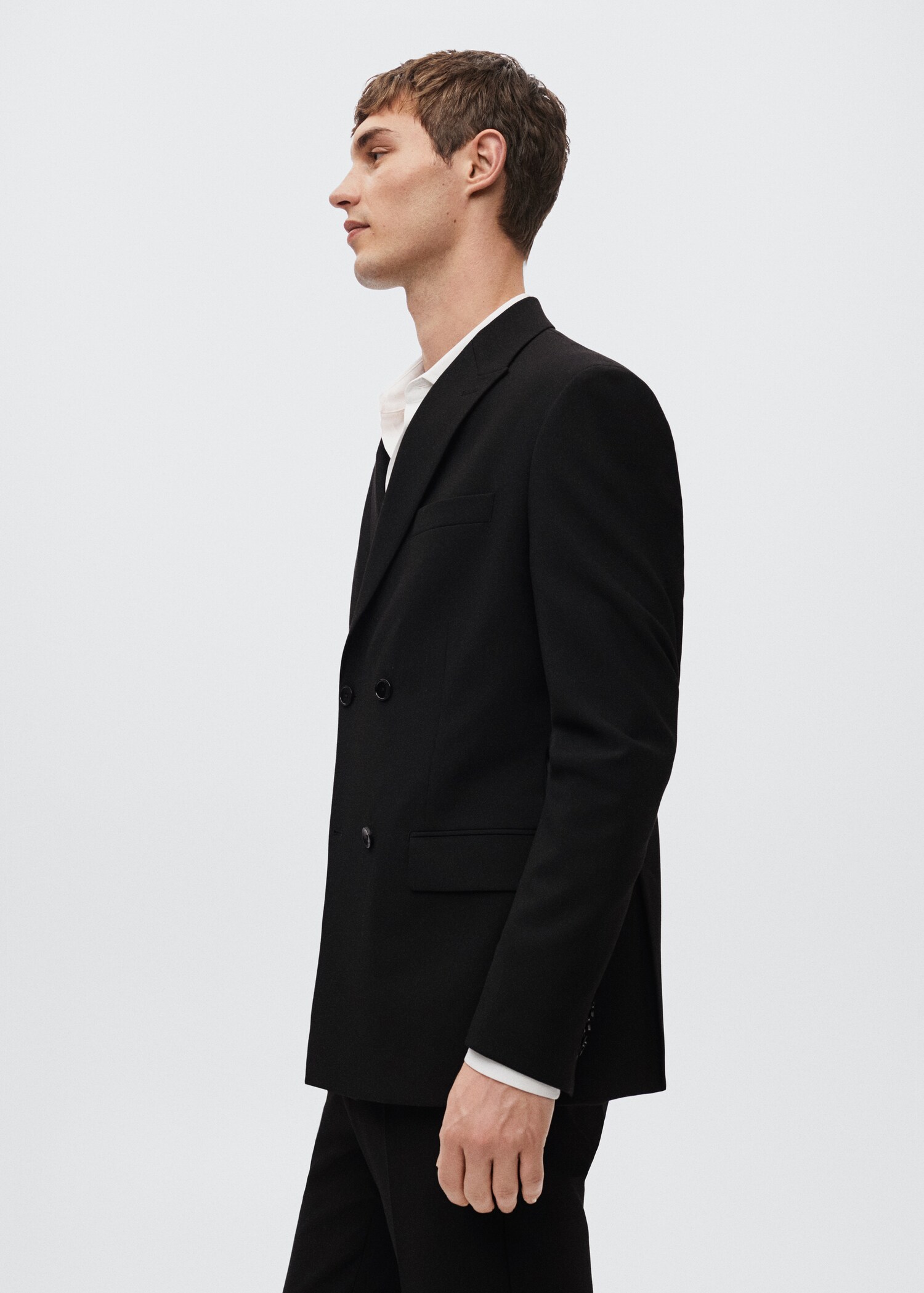 Veste costume slim fit croisée - Détail de l'article 2