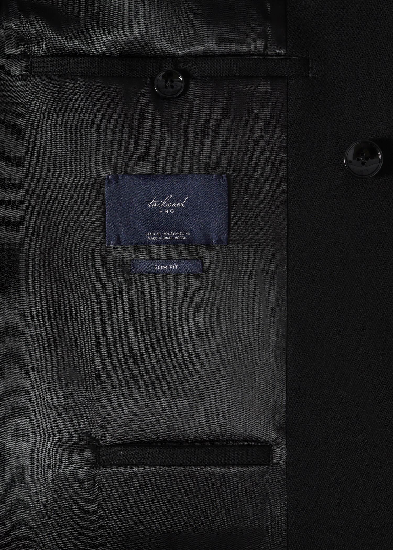 Veste costume slim fit croisée - Détail de l'article 8