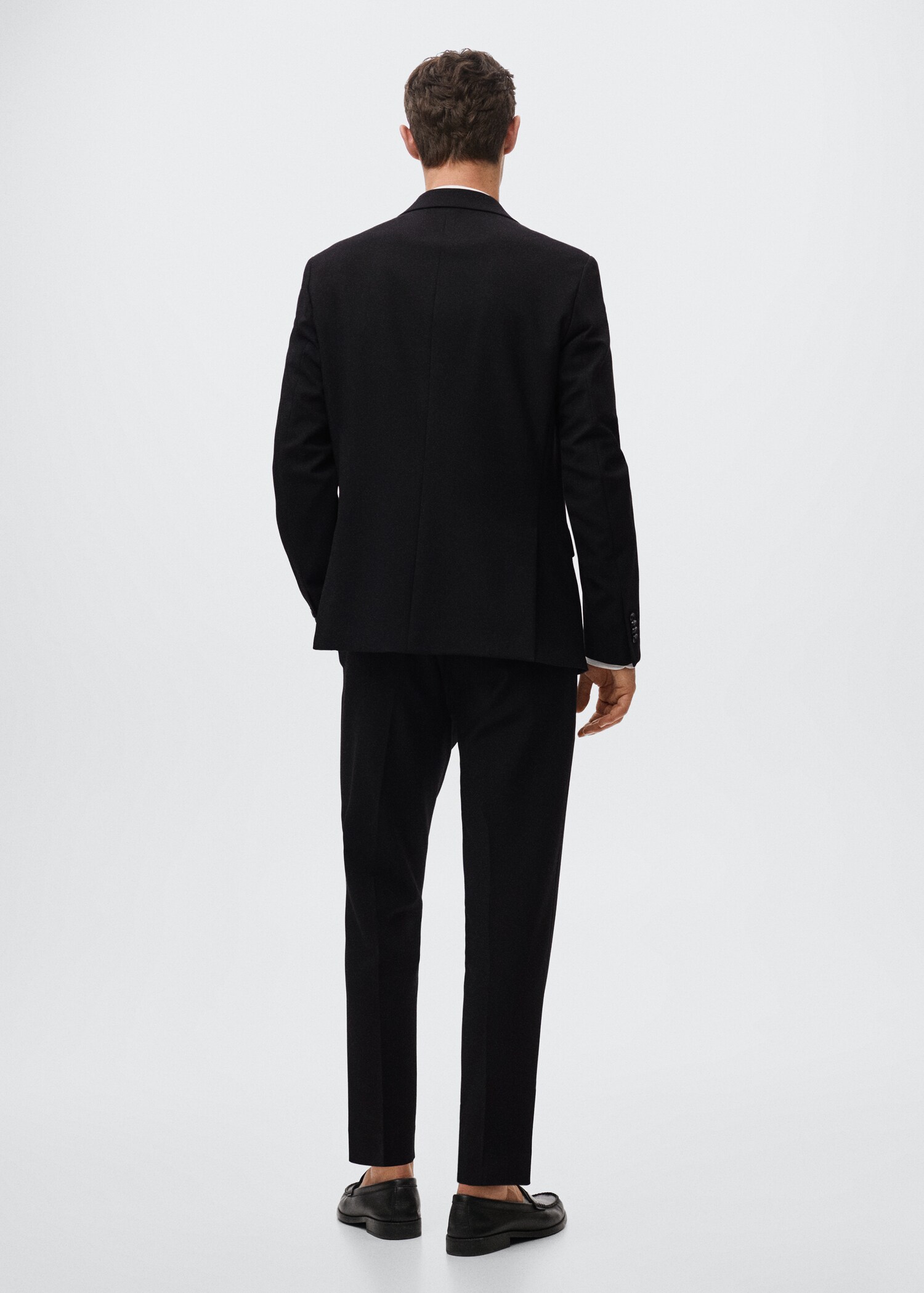 Veste costume slim fit croisée - Verso de l’article
