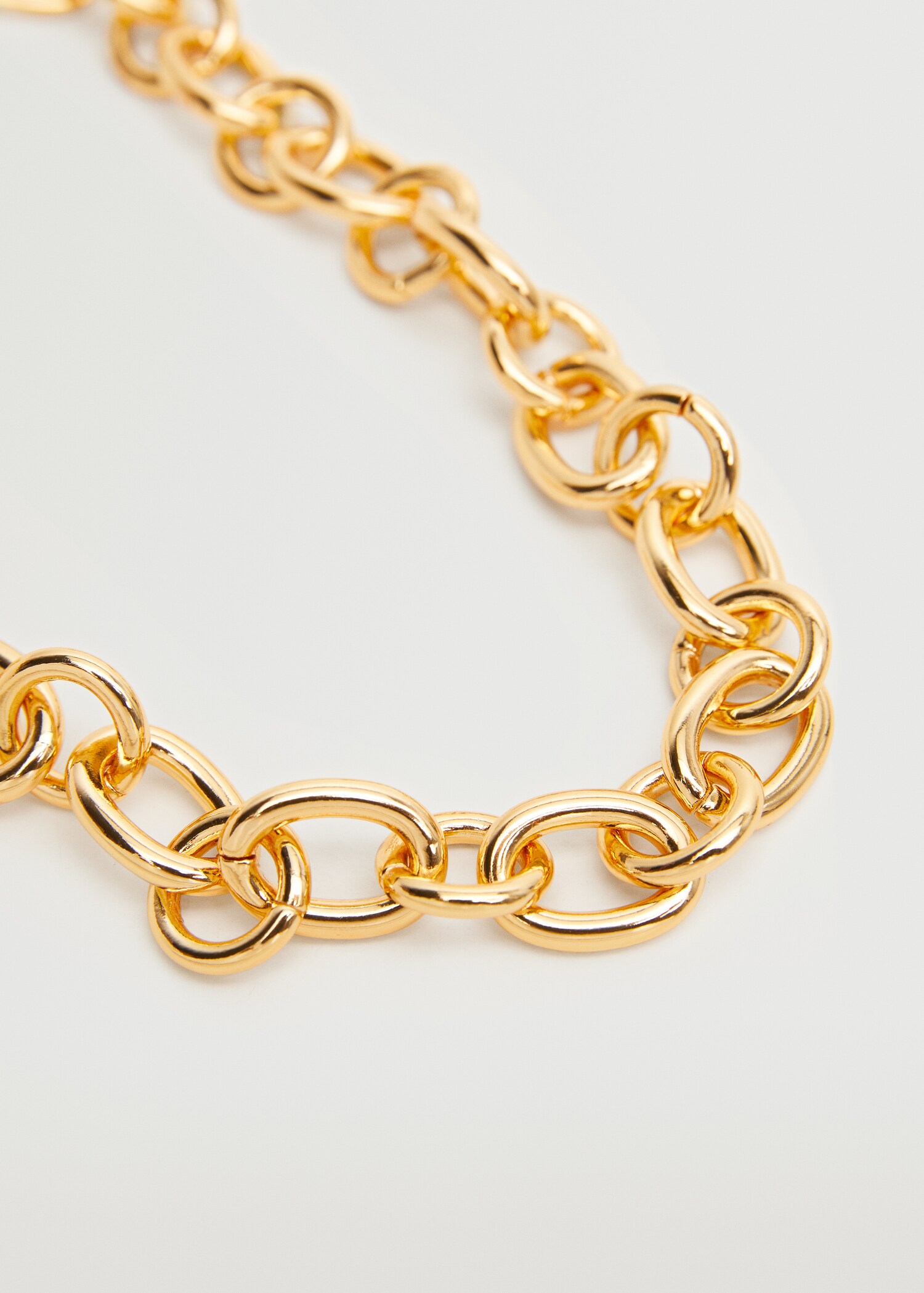 Bead chain necklace - Medium plane