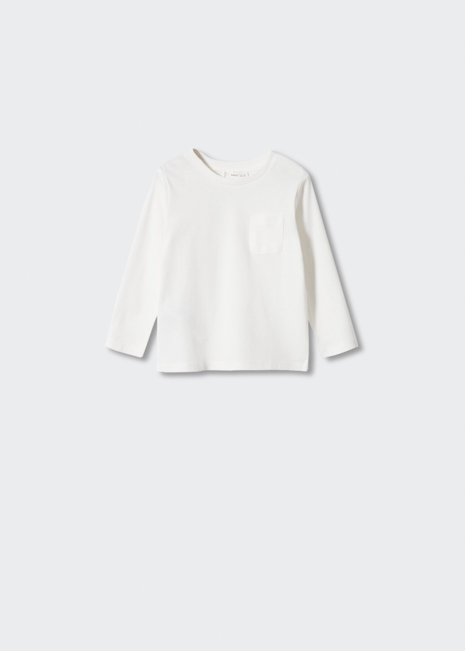 T-shirt manches longues poche - Article sans modèle