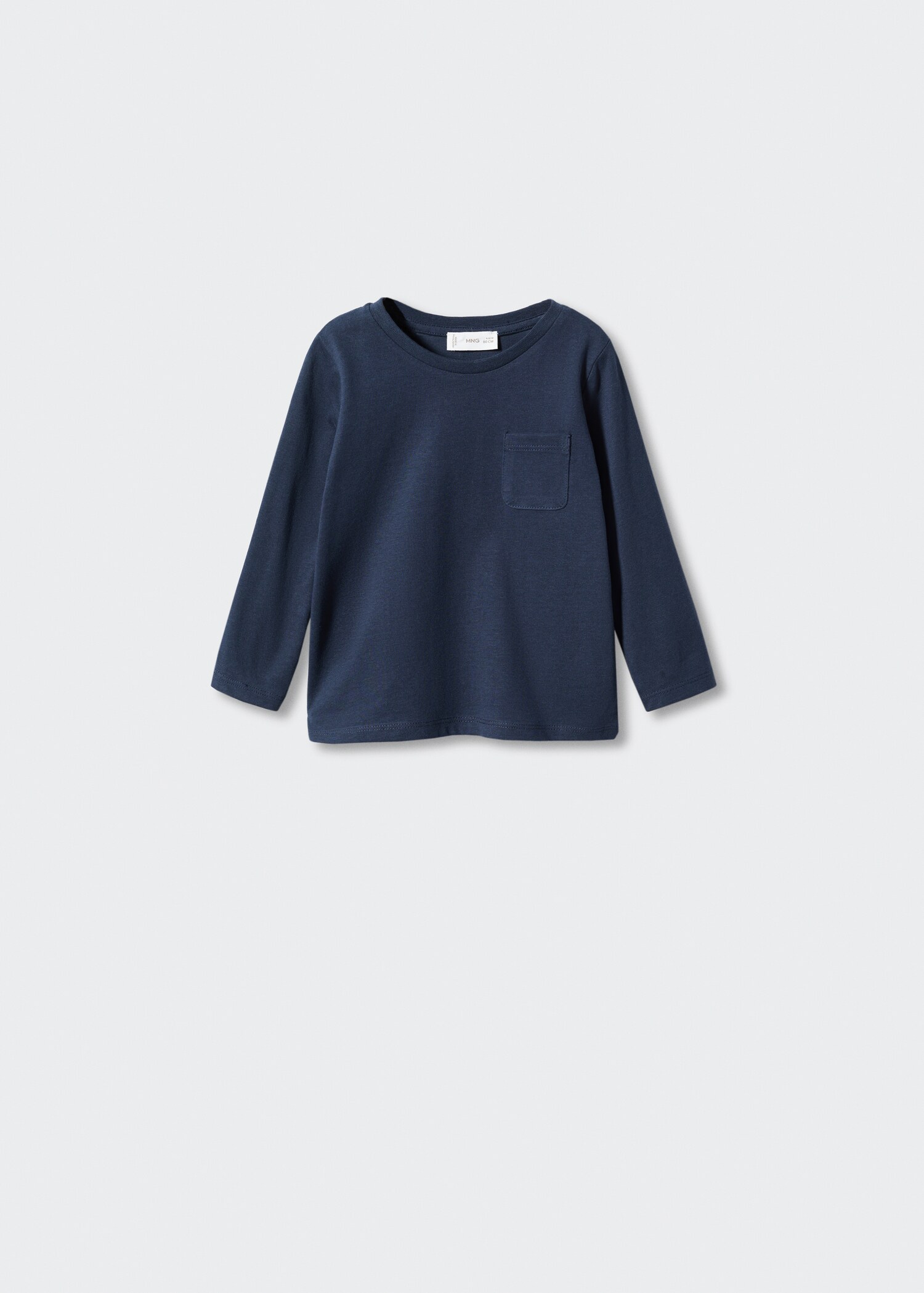 T-shirt manches longues poche - Article sans modèle