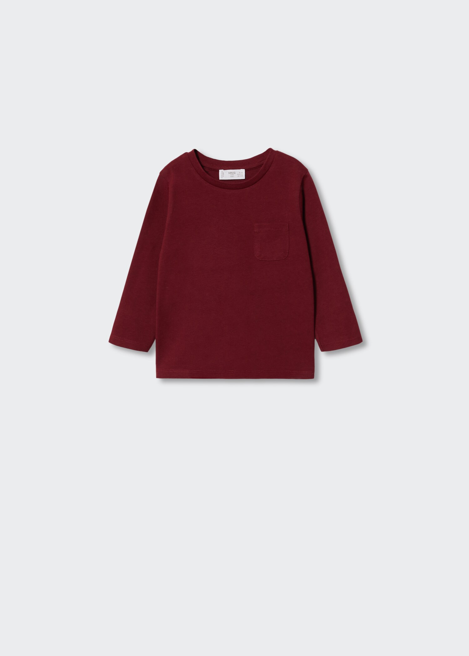 T-shirt manches longues poche - Article sans modèle
