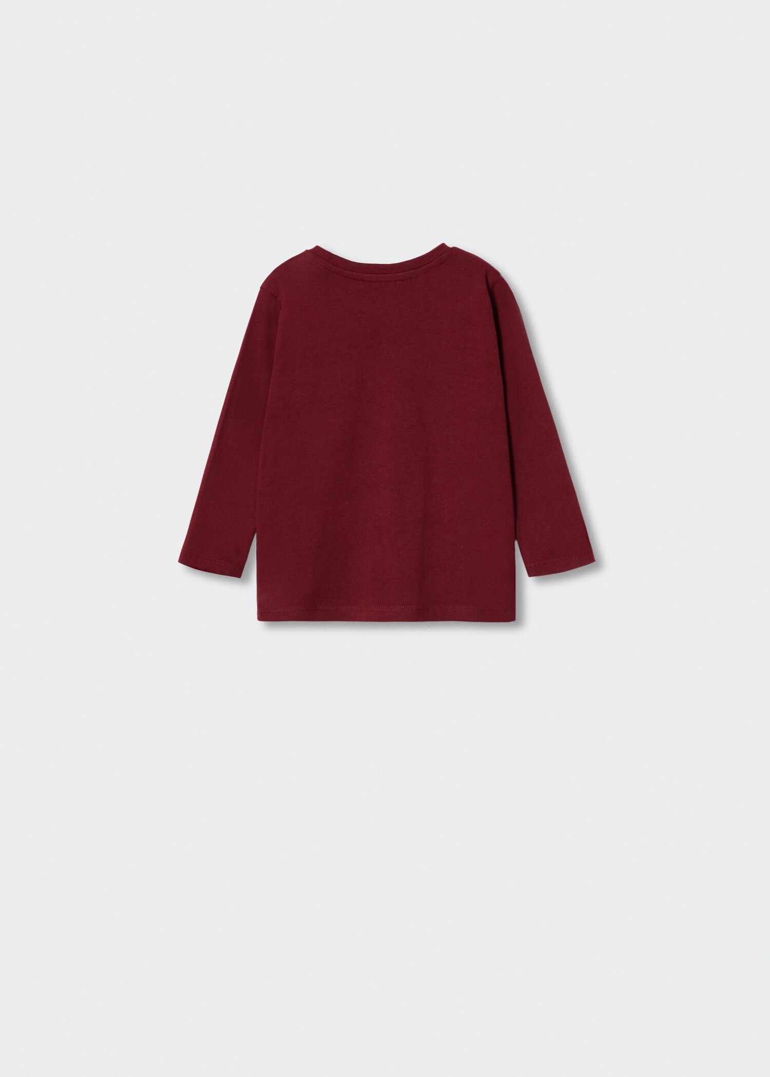 T-shirt manches longues poche - Verso de l’article