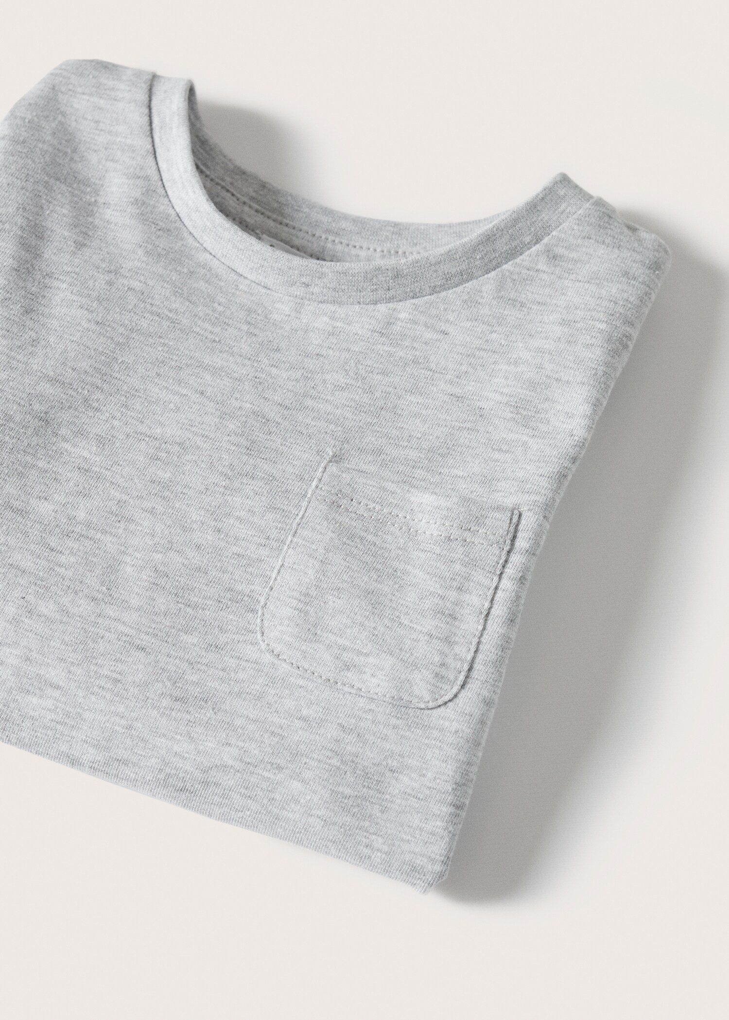 T-shirt manches longues poche - Détail de l'article 8