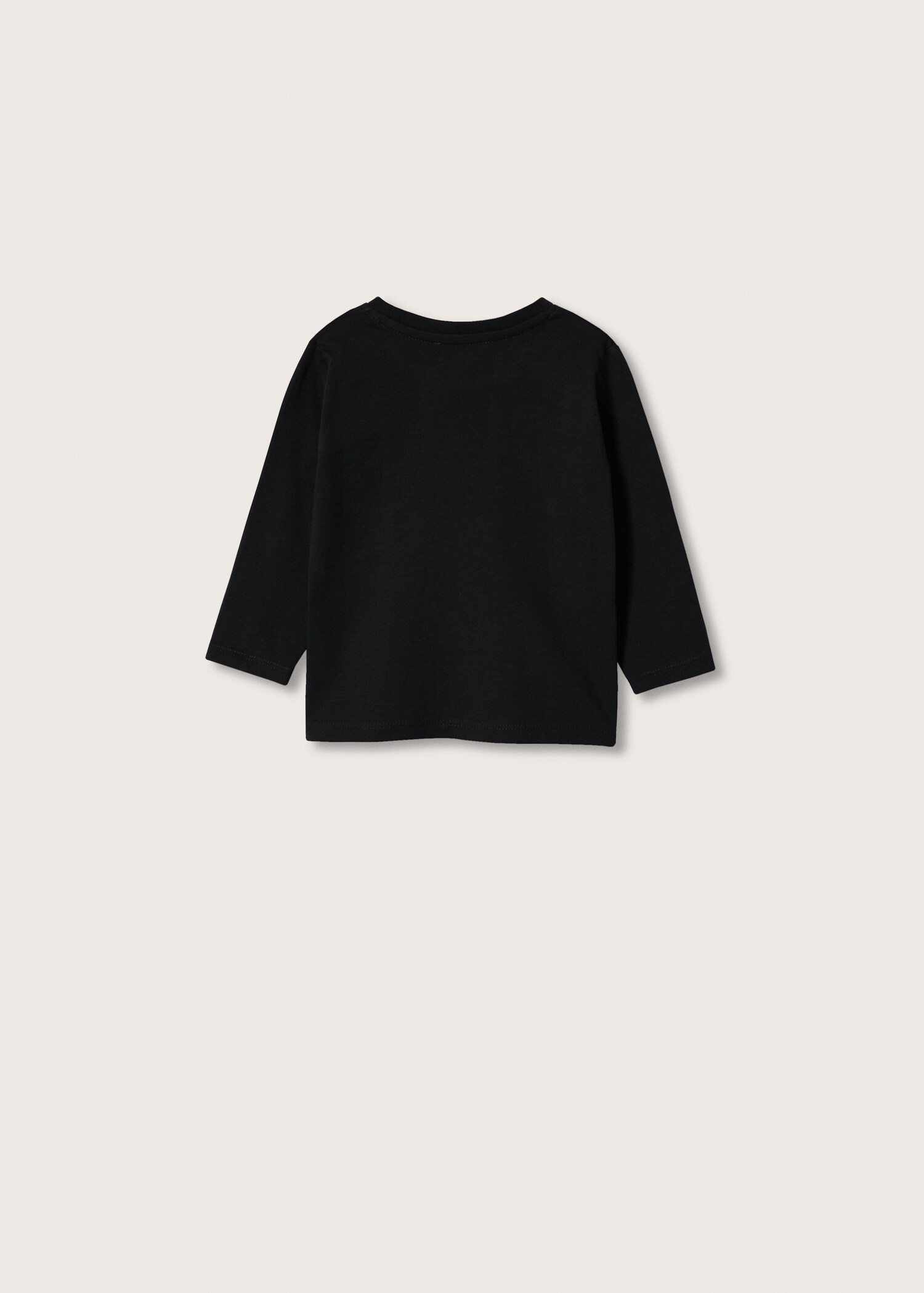 T-shirt manches longues poche - Verso de l’article