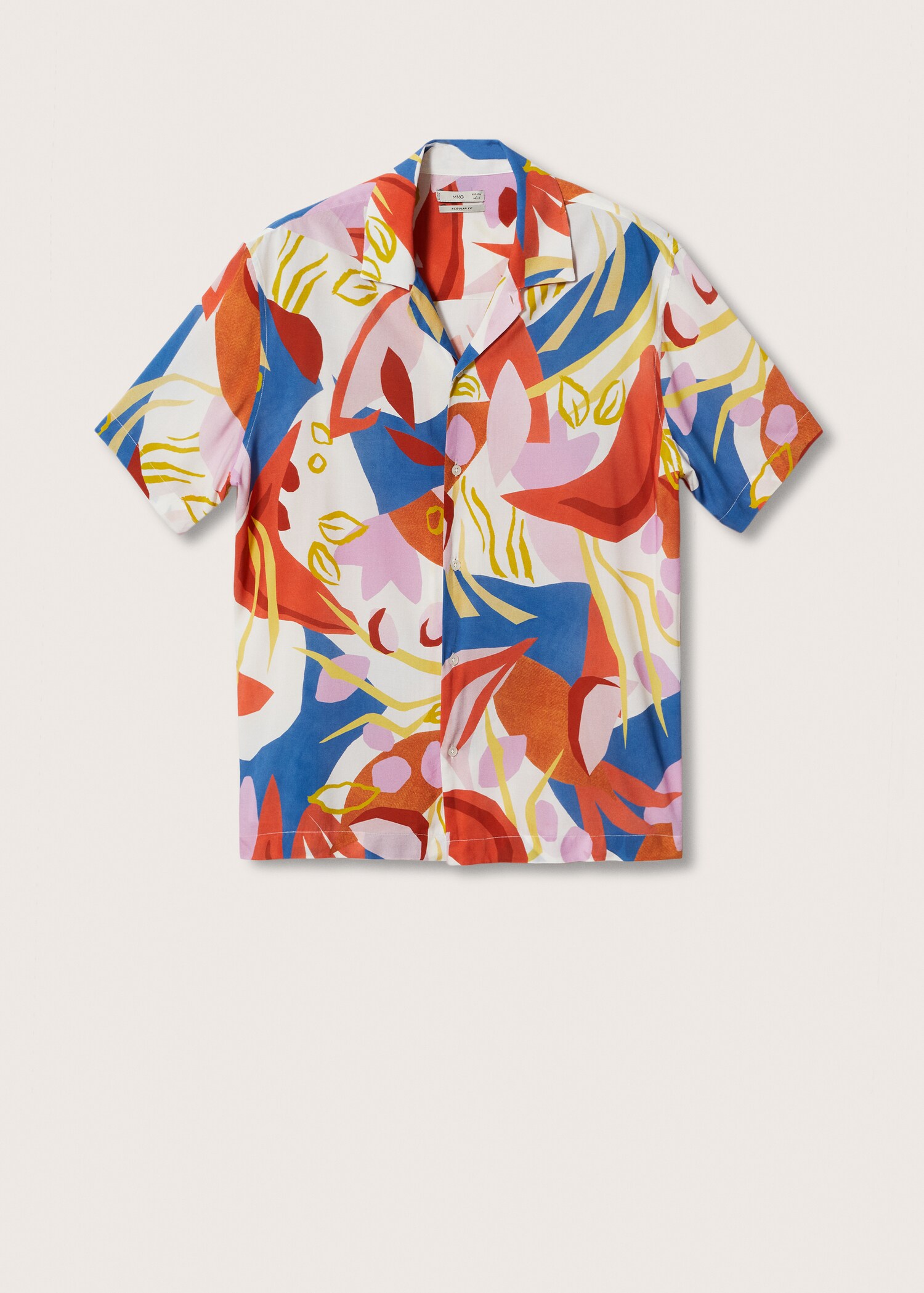 Printed flowy shirt - Article without model