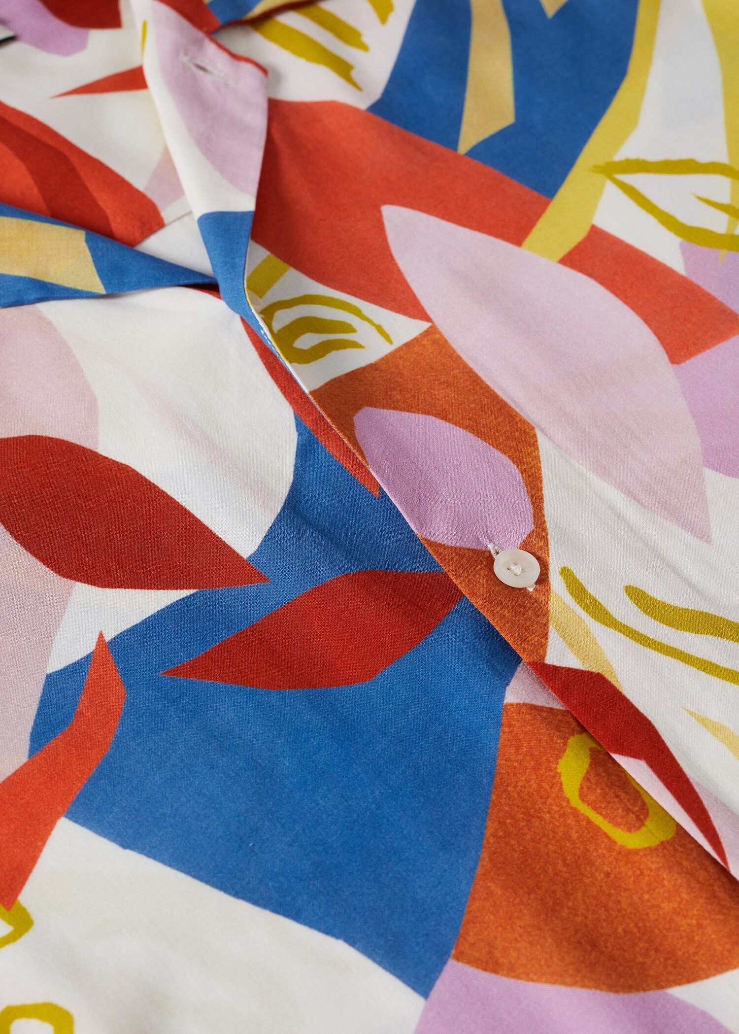 Printed flowy shirt - Details of the article 8