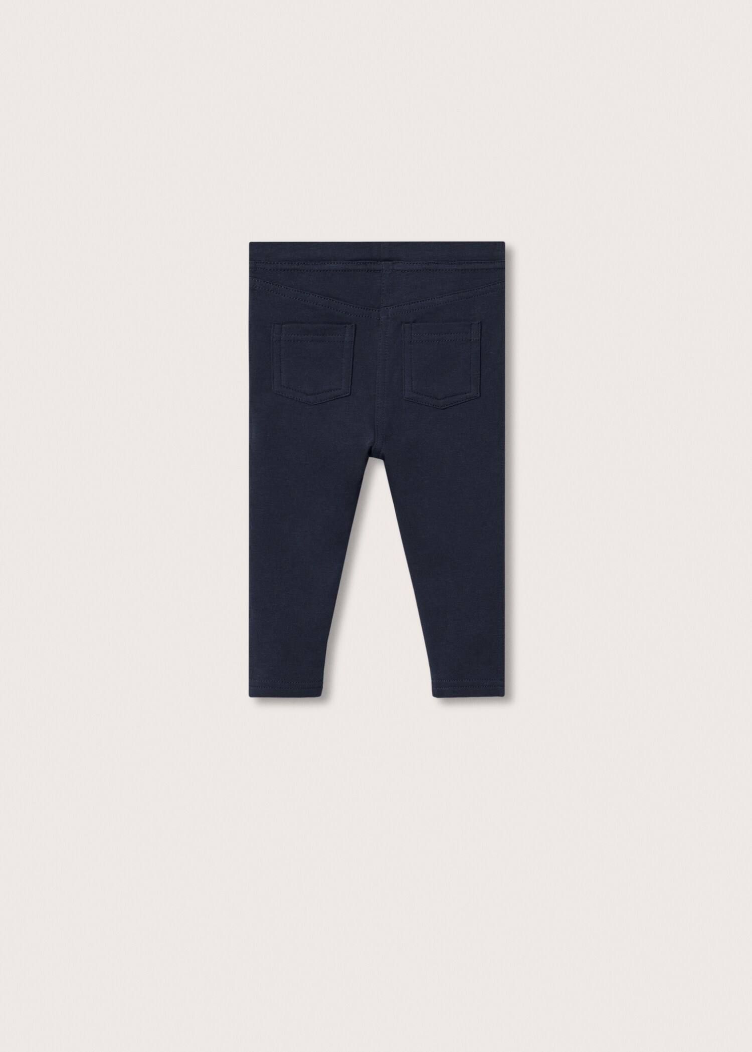 Essential cotton leggings - Reverse of the article