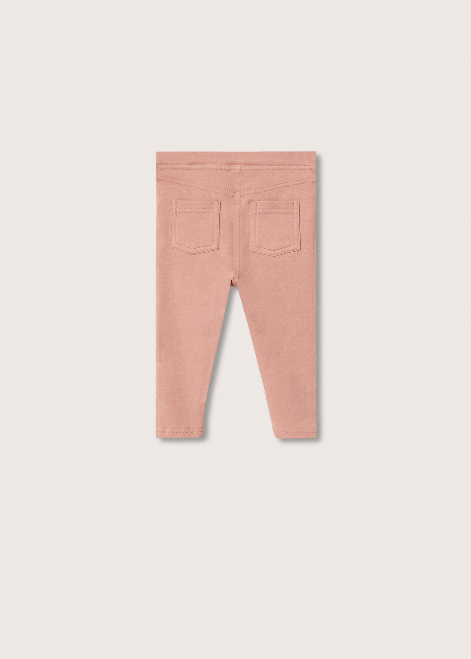 Essential cotton leggings - Reverse of the article