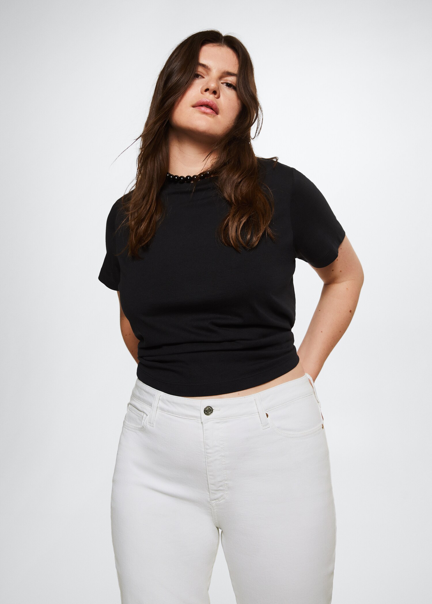 High-waist skinny jeans - Detail van het artikel 5