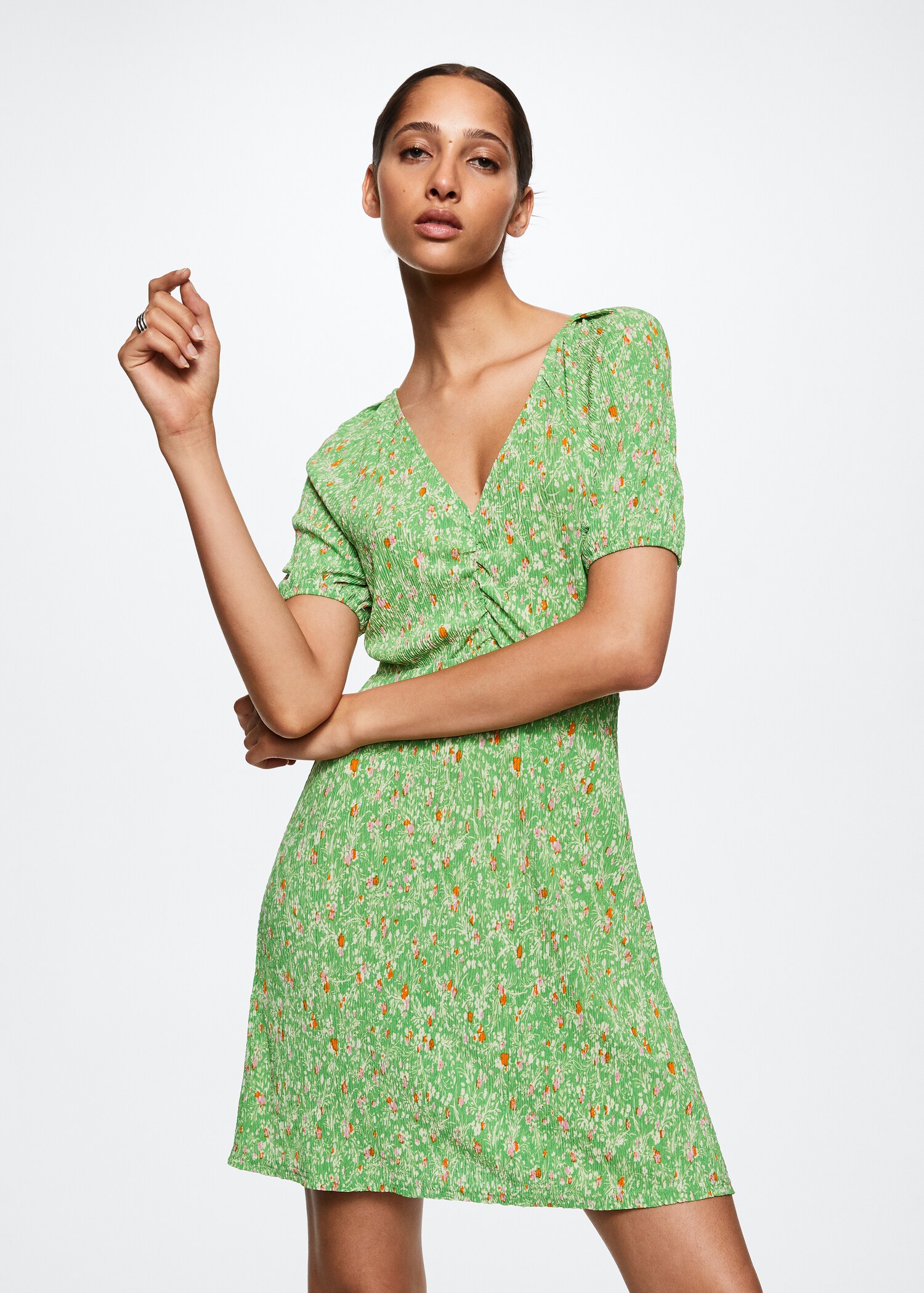 Floral print dress - Medium plane