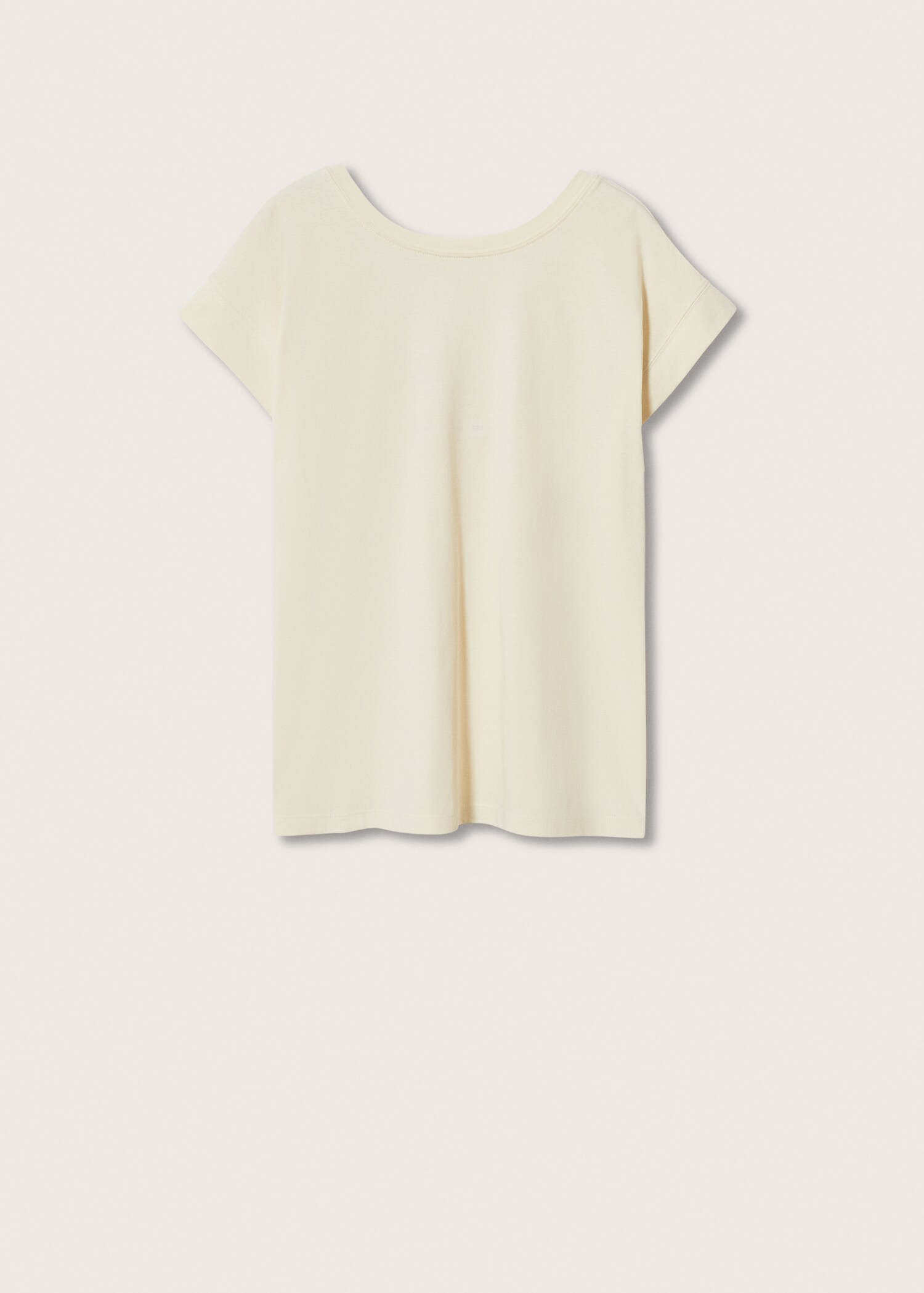 T-shirt décolleté dans le dos - Article sans modèle