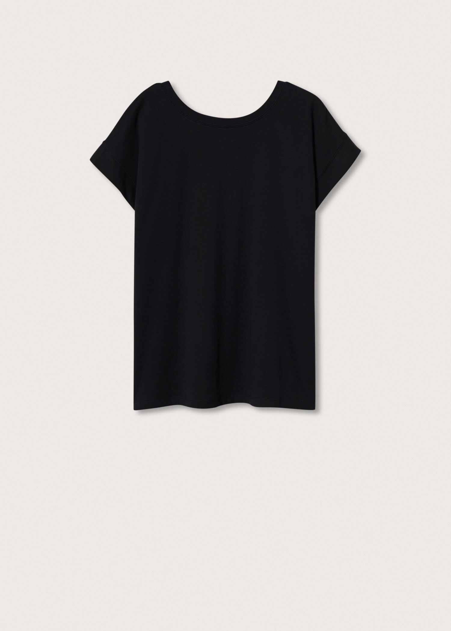 T-shirt décolleté dans le dos - Article sans modèle