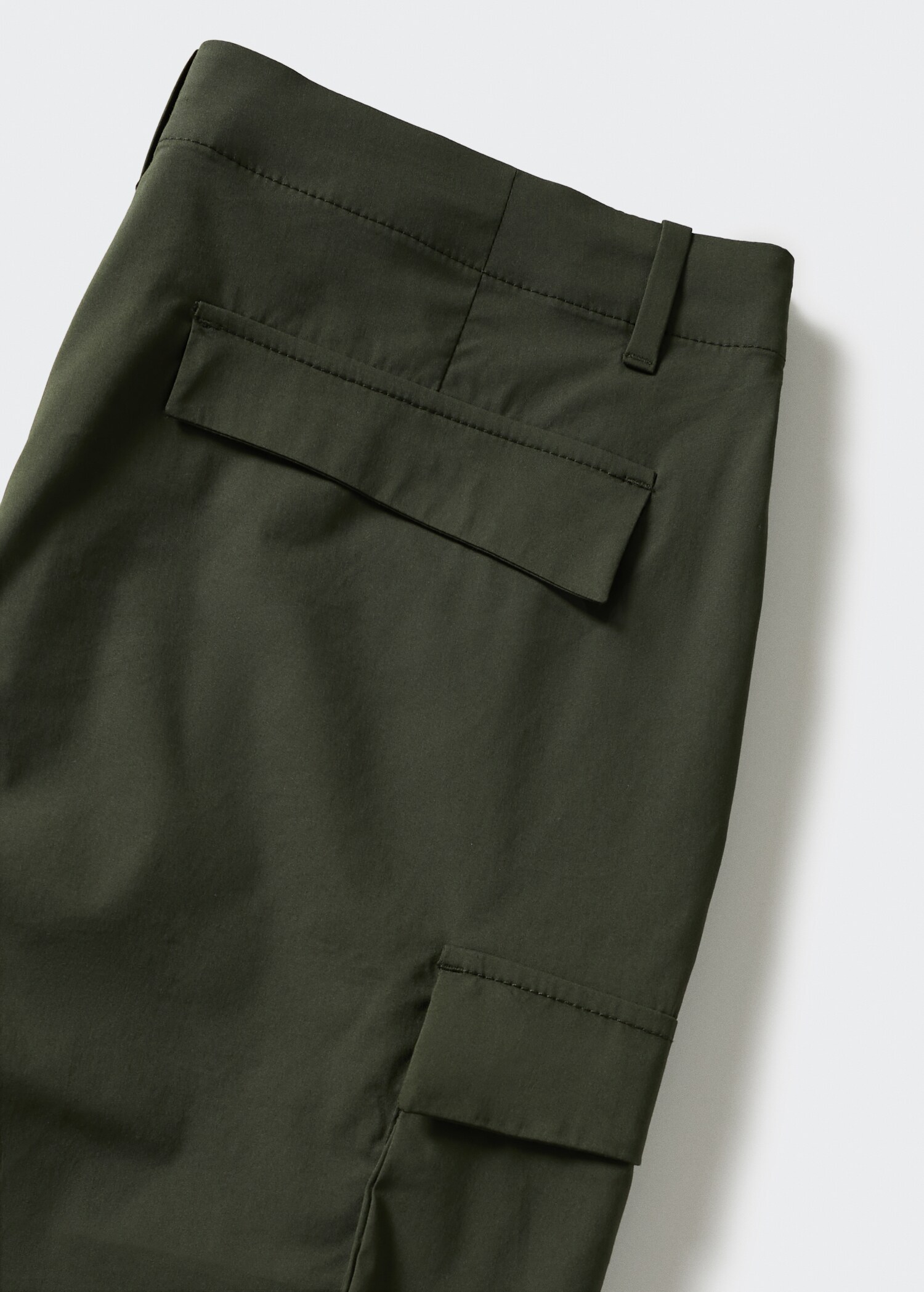 Cotton cargo trousers - Details of the article 8