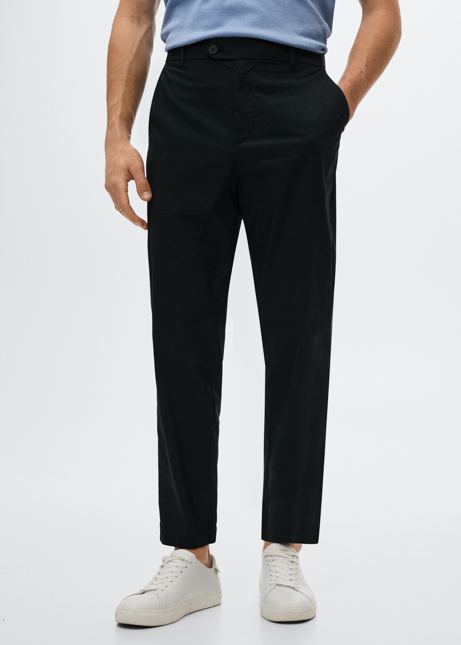 Pantalon chino coton  - Plan moyen