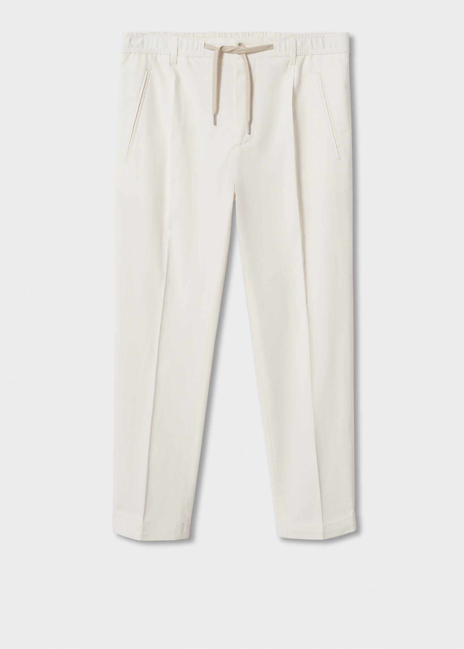 Relaxed linen trousers - Article without model