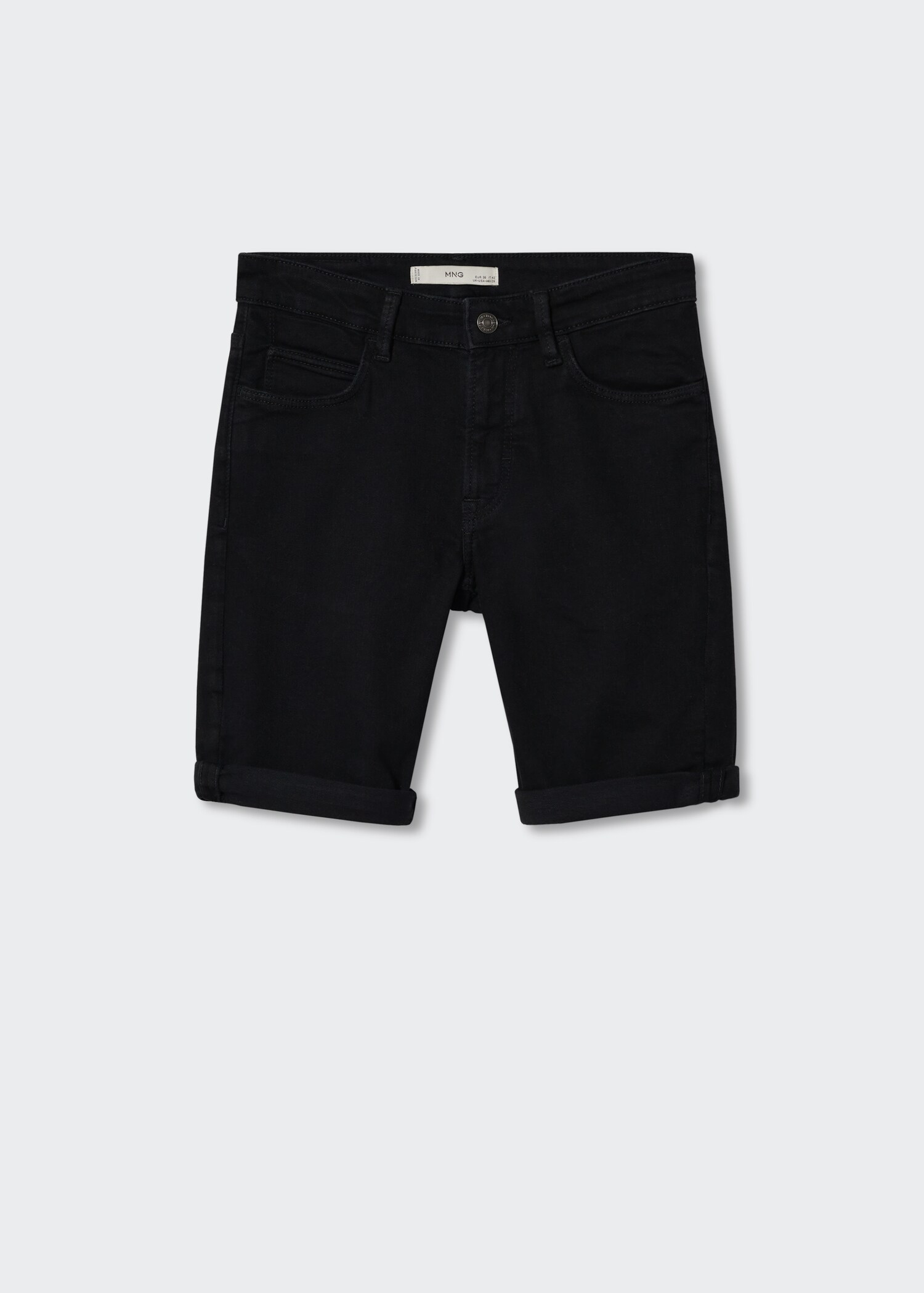 Slim Fit-Jeans-Bermudashorts - Artikel ohne Model
