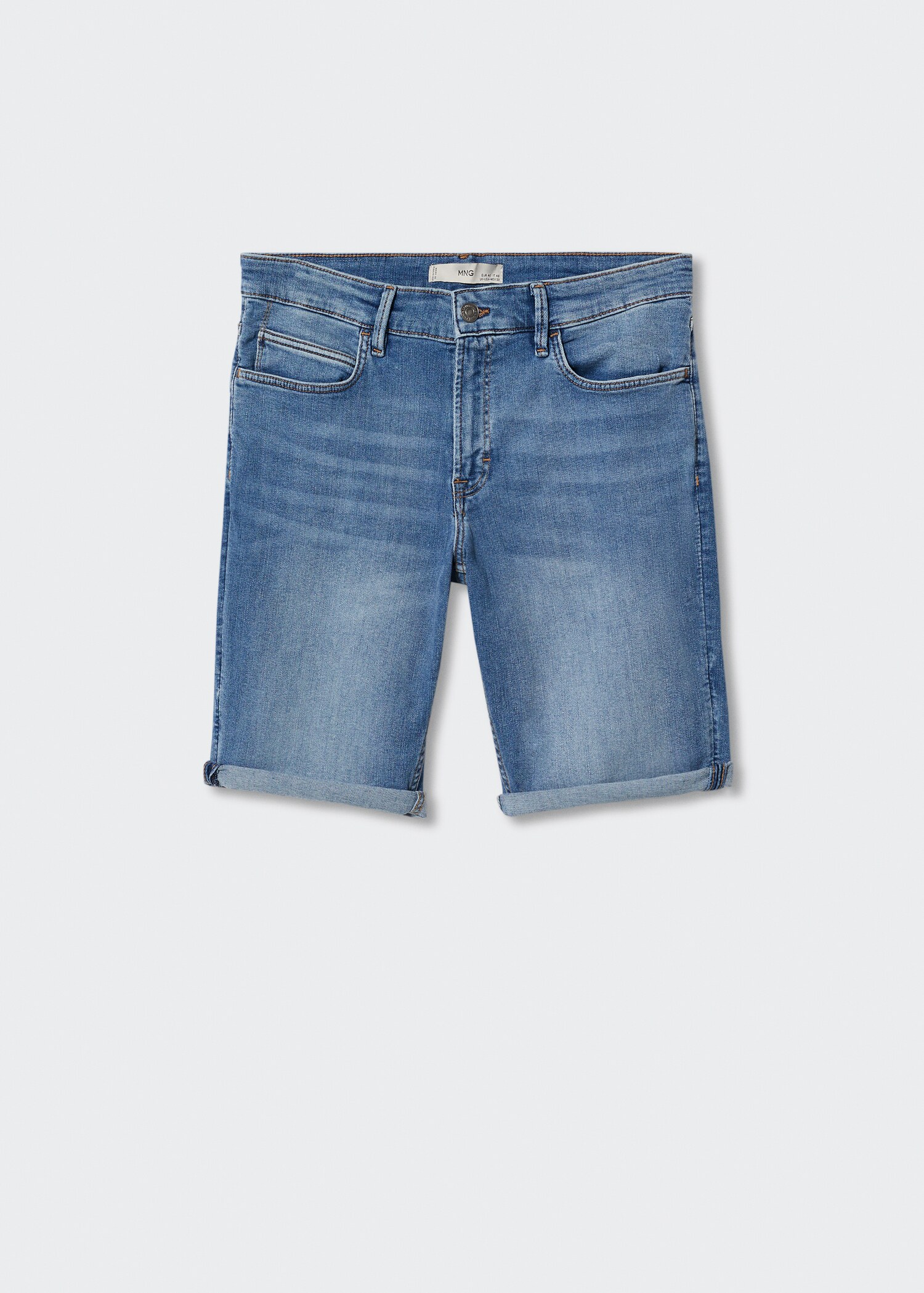 Calções de ganga slim fit - Artigo sem modelo