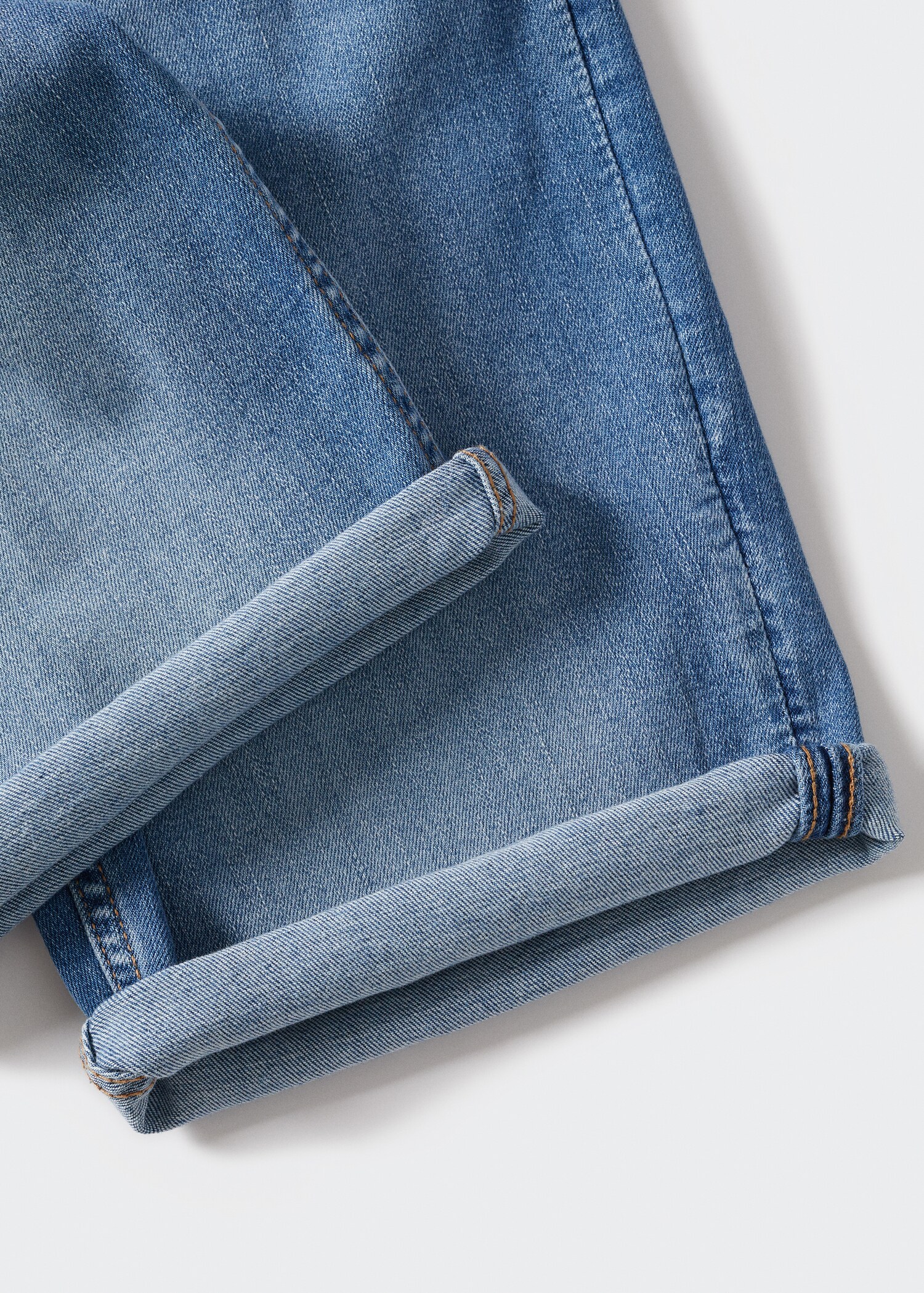Calções de ganga slim fit - Pormenor do artigo 8