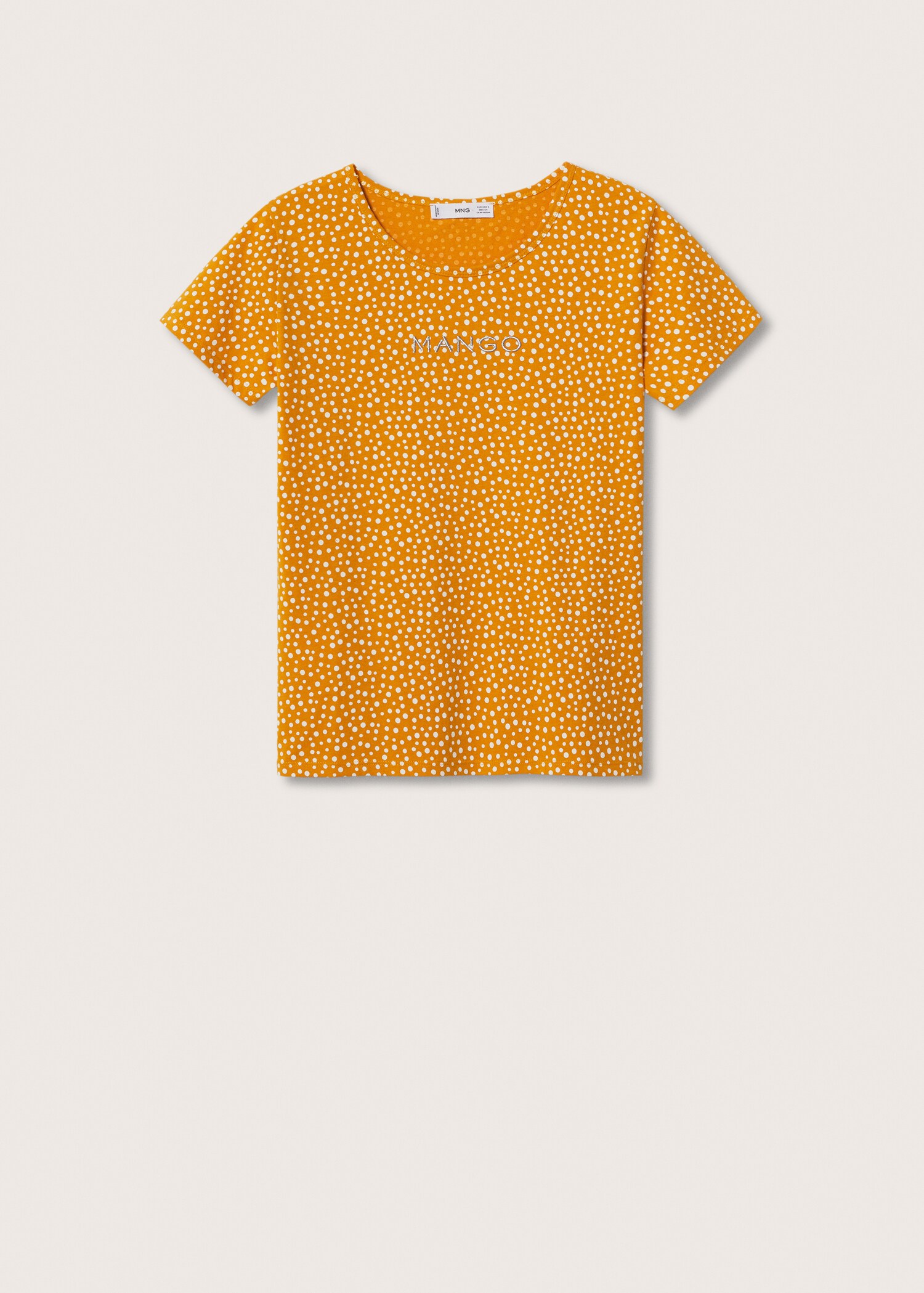 Embroidered logo print t-shirt - Article without model