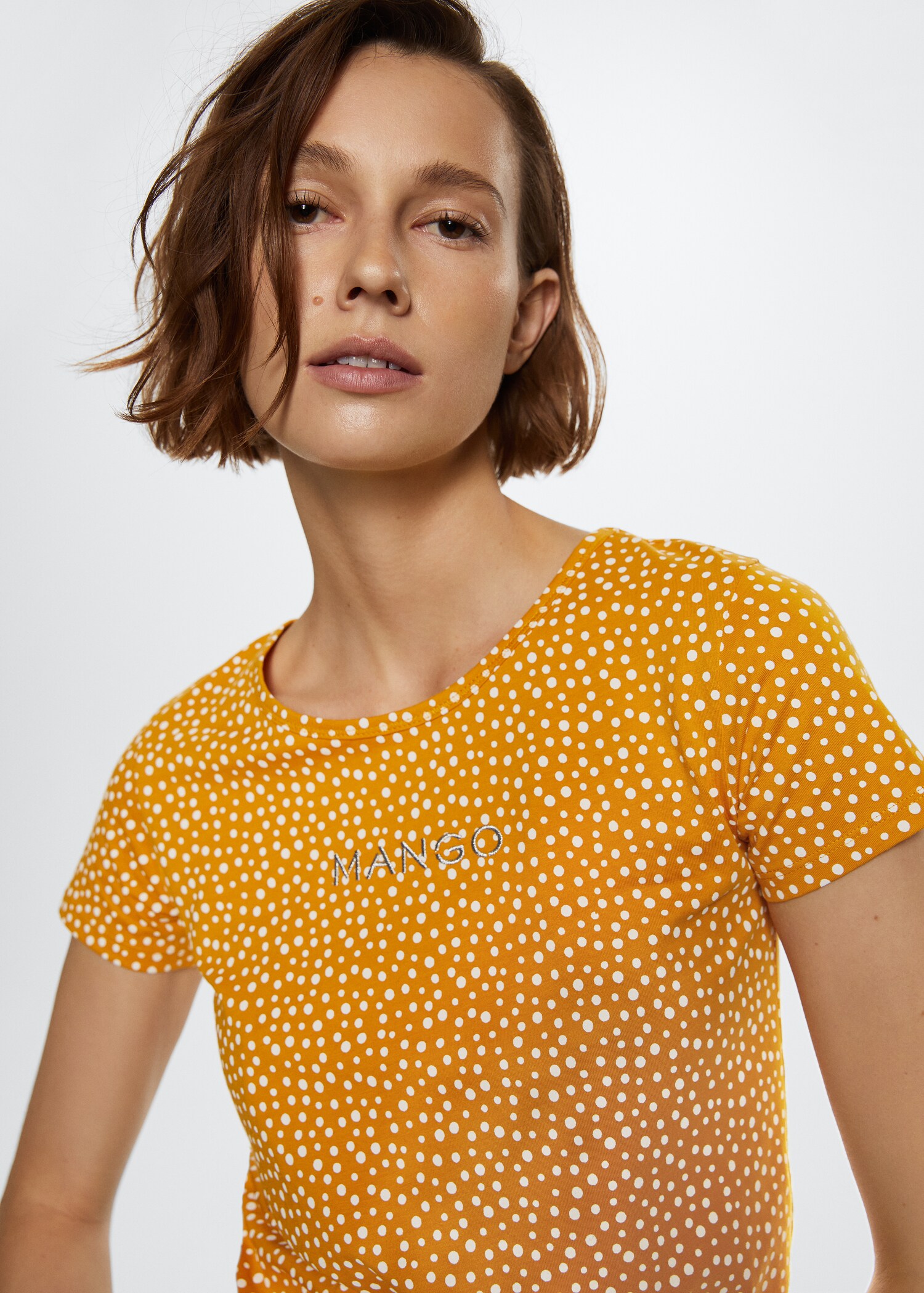 Embroidered logo print t-shirt - Details of the article 1