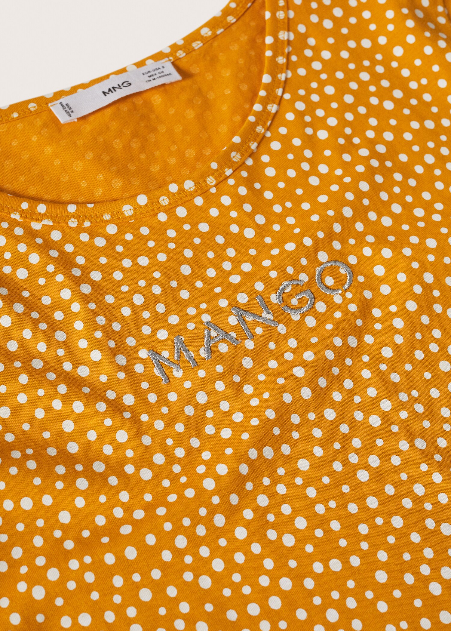 Embroidered logo print t-shirt - Details of the article 8