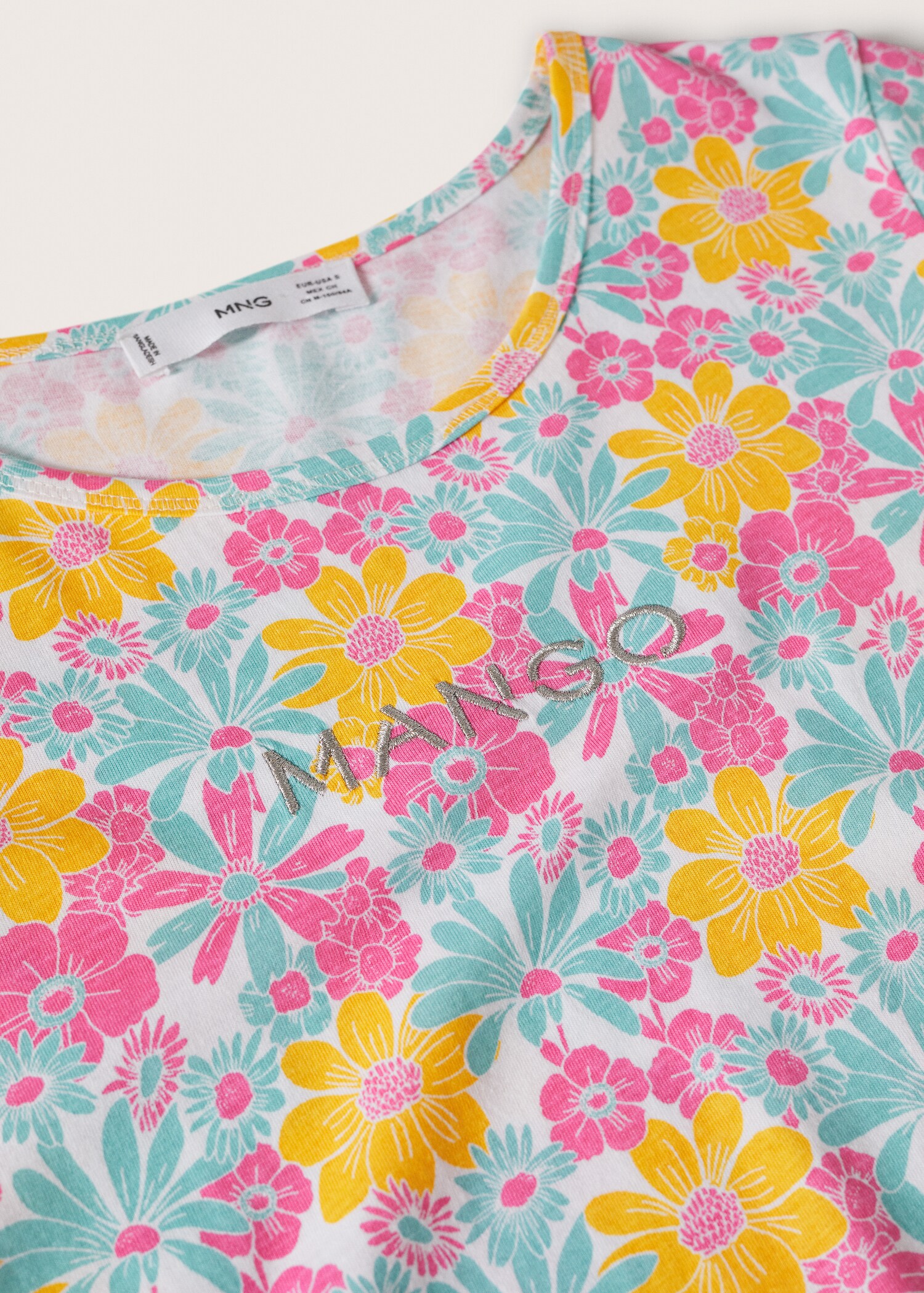 Embroidered logo print t-shirt - Details of the article 8