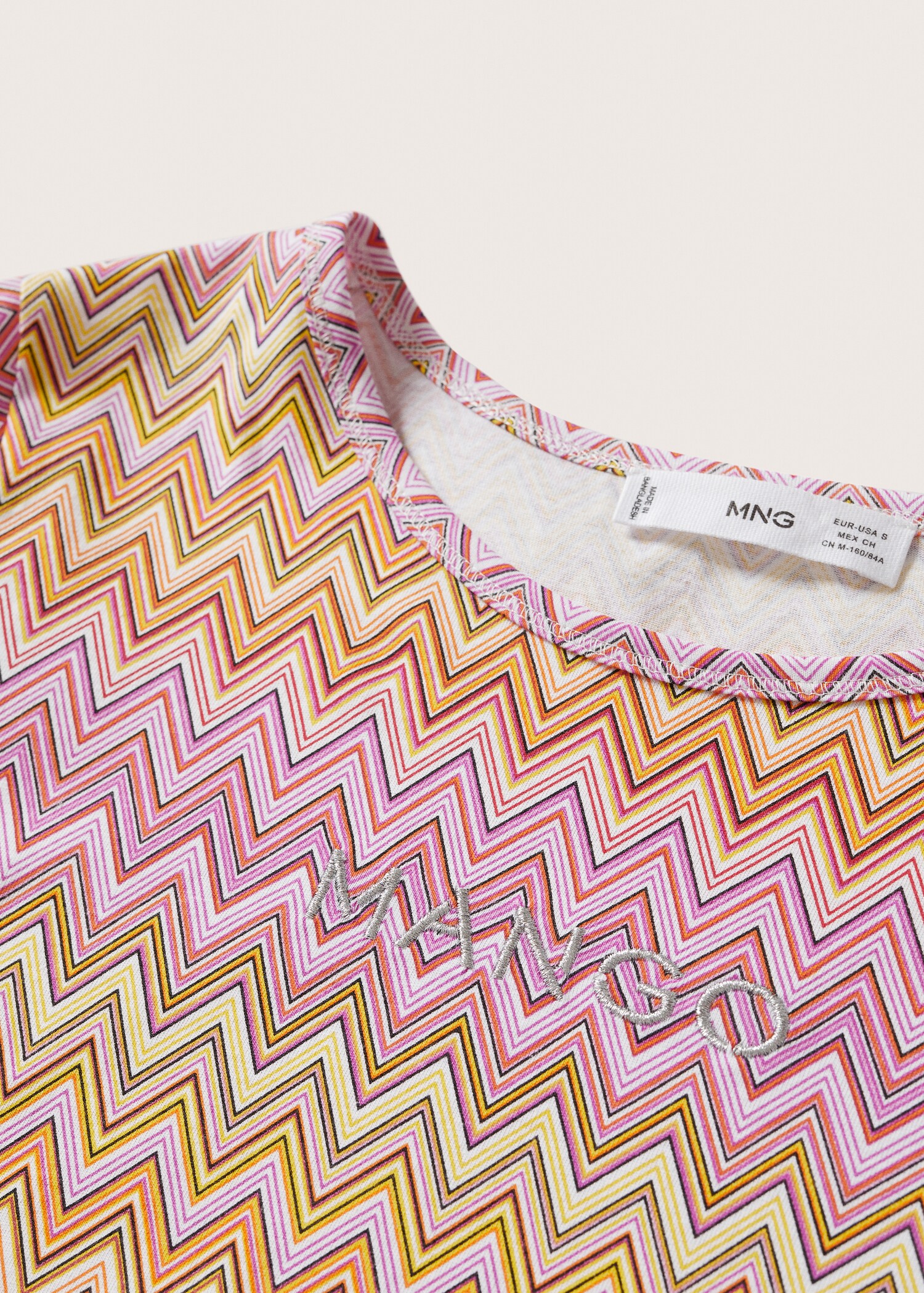Embroidered logo print t-shirt - Details of the article 8