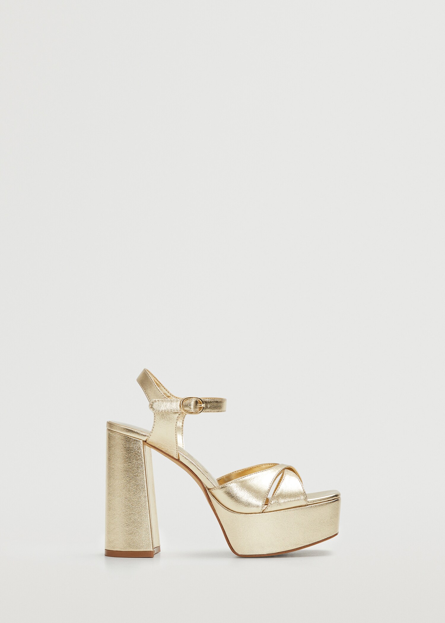 Metallic platform sandal - Article without model