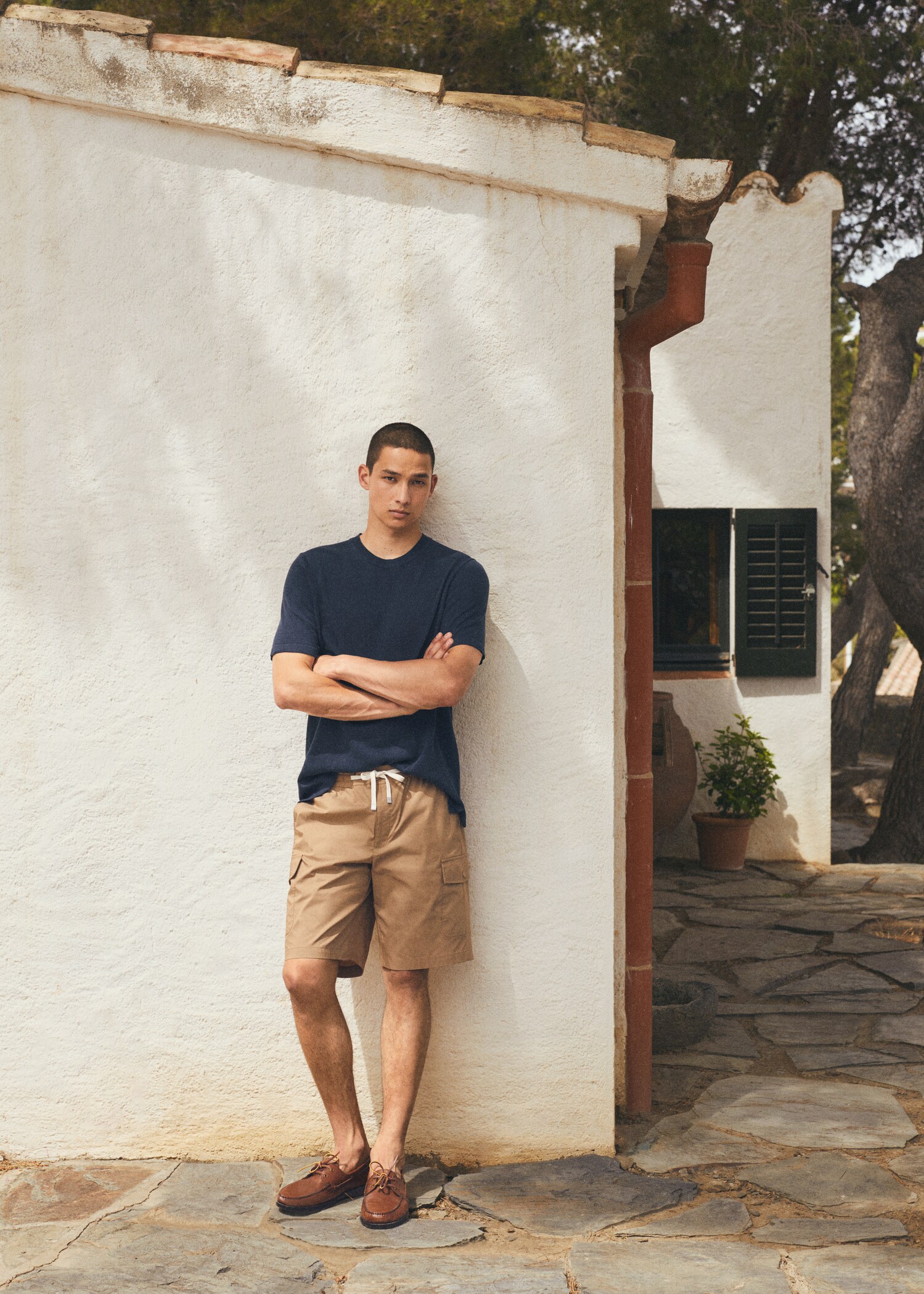 Cargo-Bermudashorts mit Kordelzug - Detail des Artikels 5