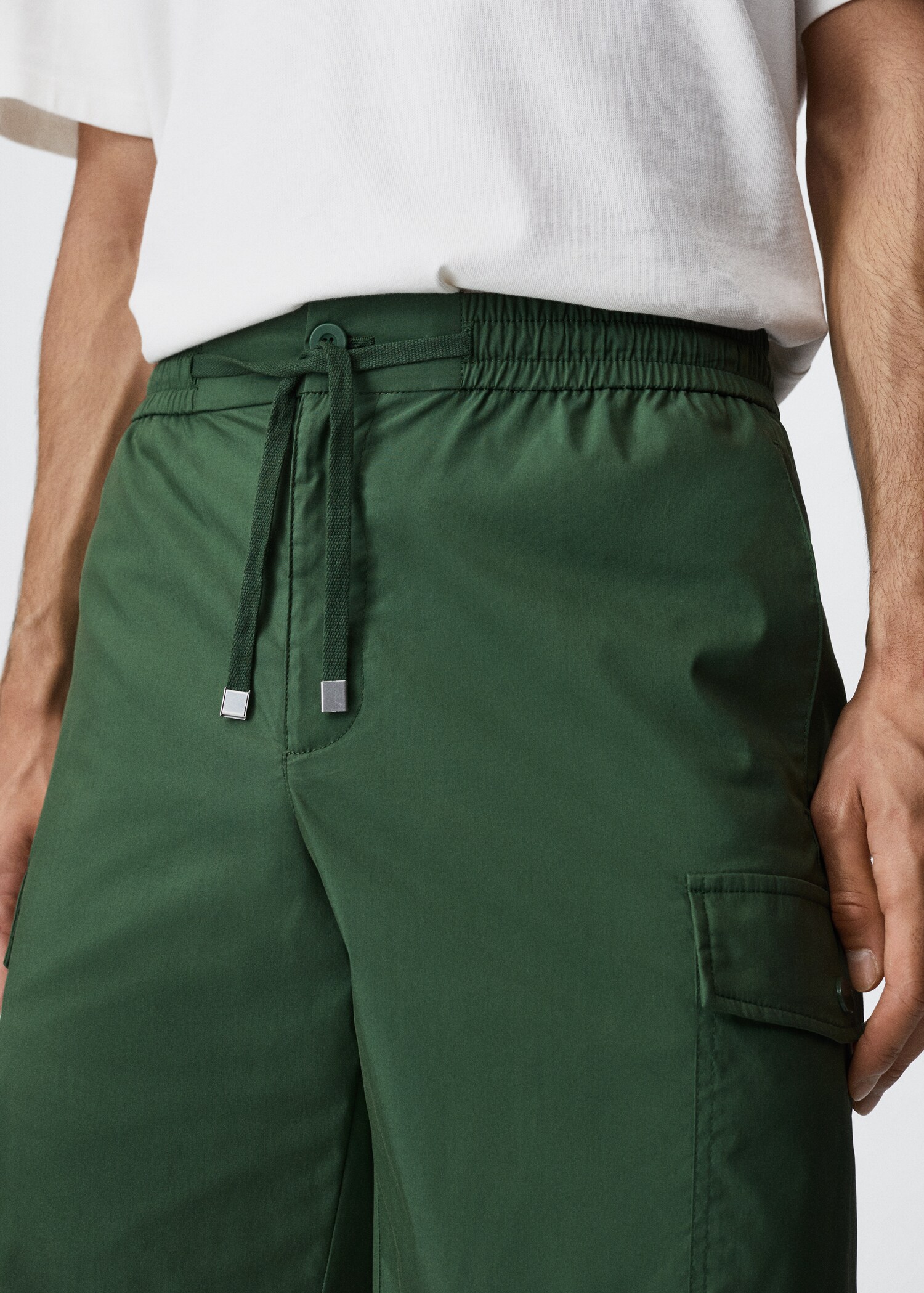 Cargo-Bermudashorts mit Kordelzug - Detail des Artikels 1