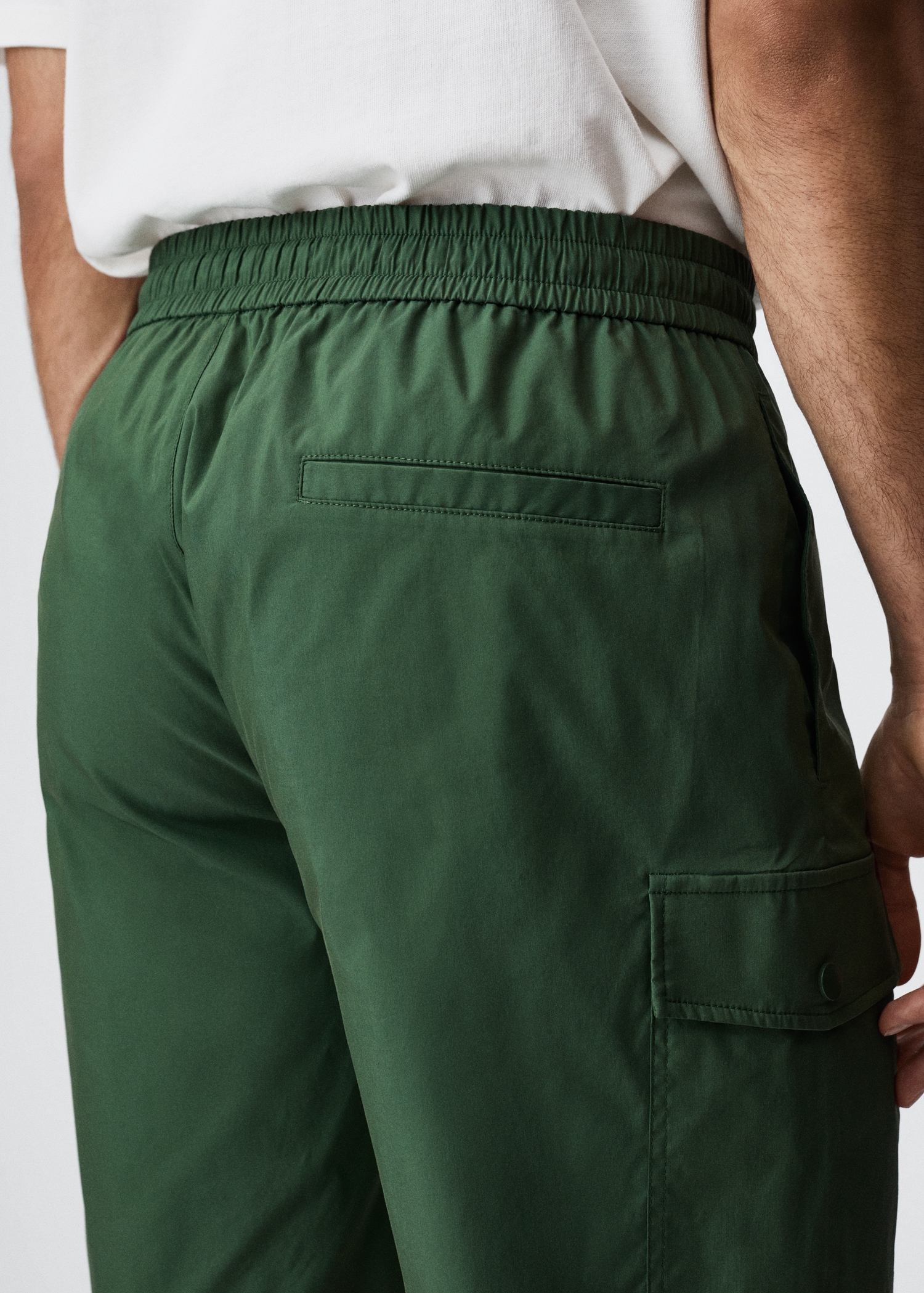 Drawstring cargo Bermuda shorts Men MANGO Georgia